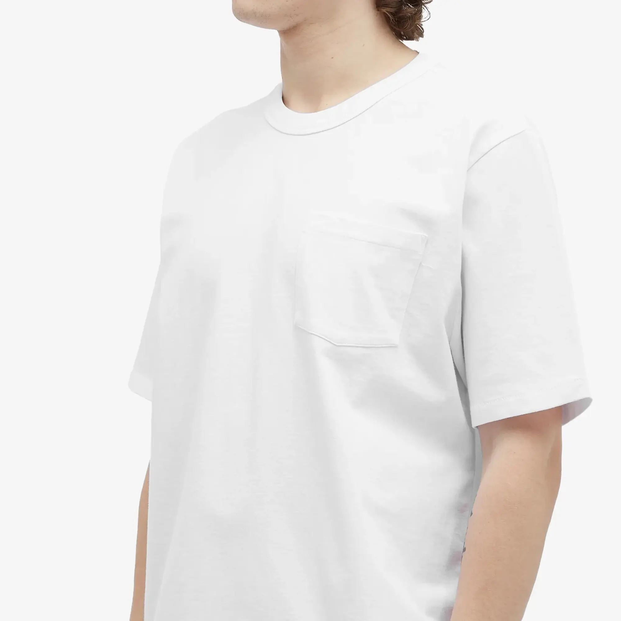 Corridor Men's Organic Garment Dye T-Shirt White