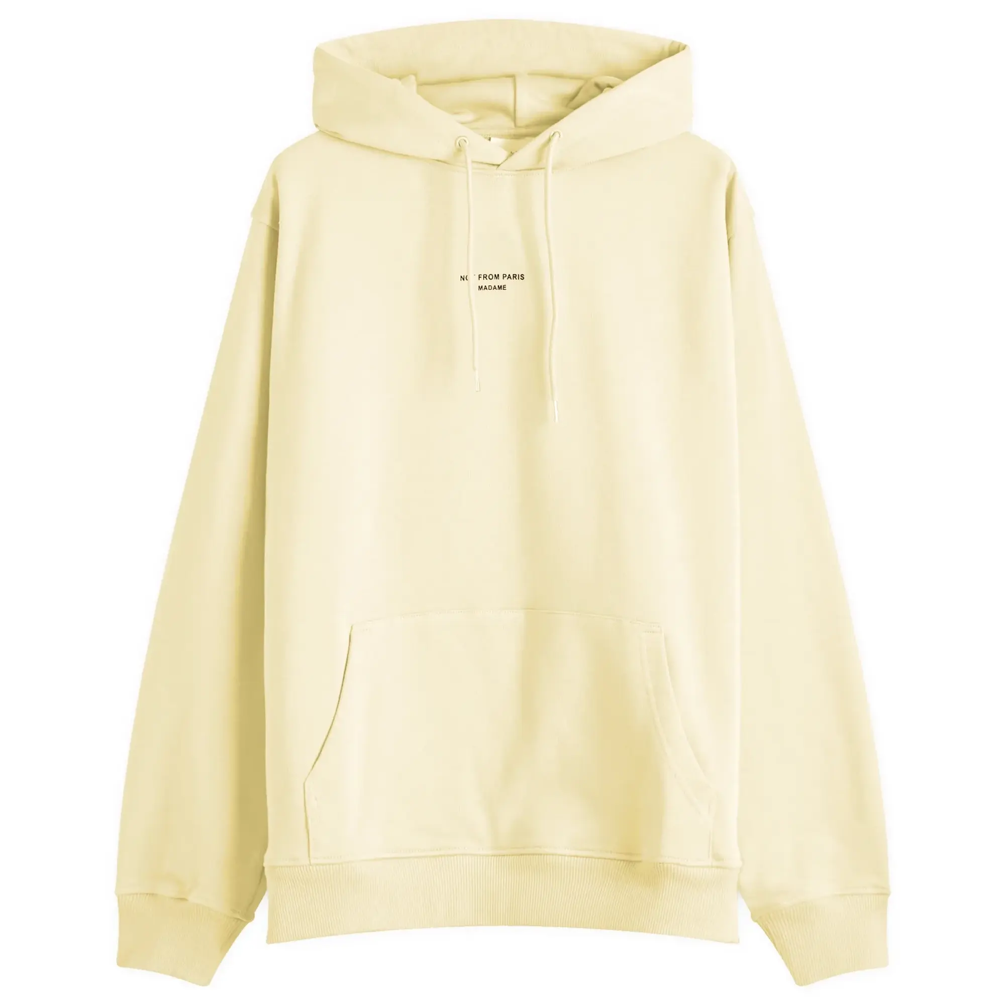 Drôle de Monsieur Men's Not From Paris Madame Classic Hoodie Straw