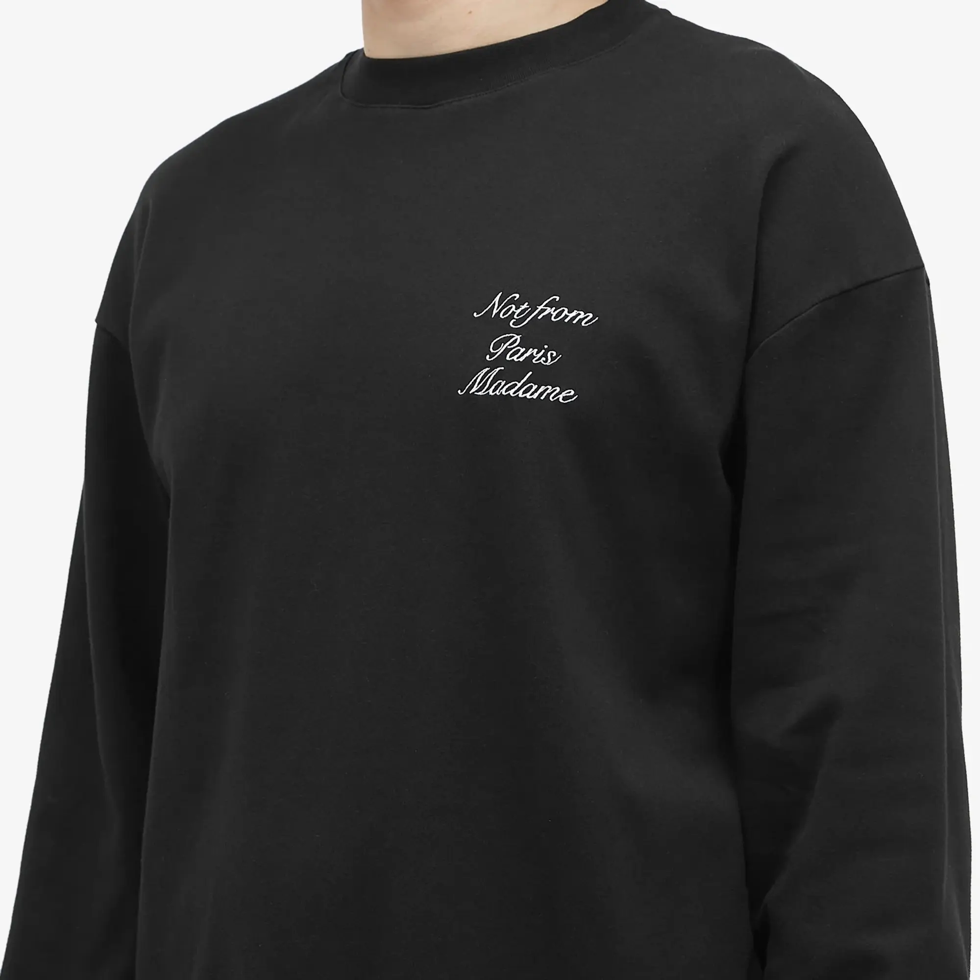 Drôle de Monsieur Le T-Shirt Slogan - Black