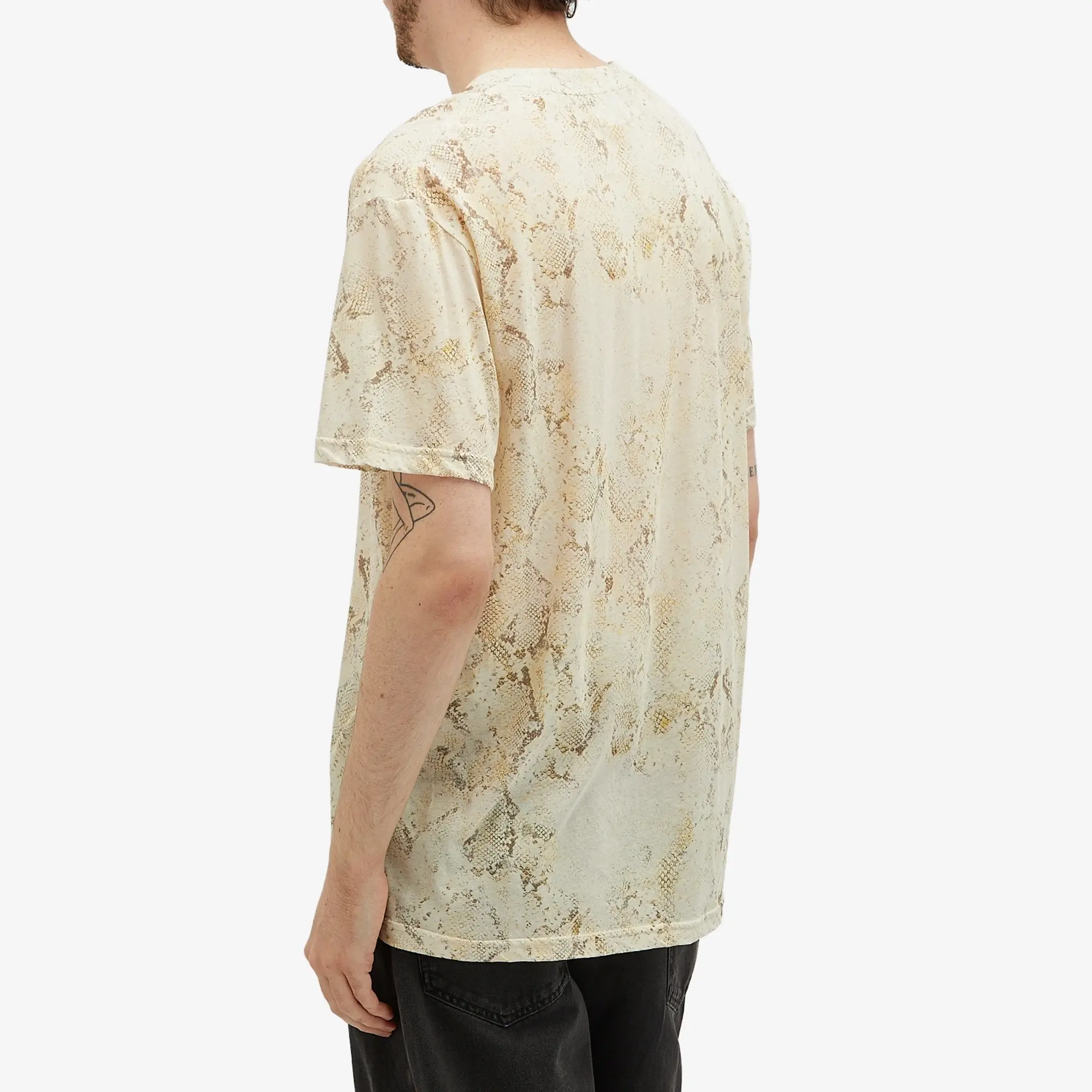 Isabel Marant Men's Luk Snake Print T-Shirt Sand