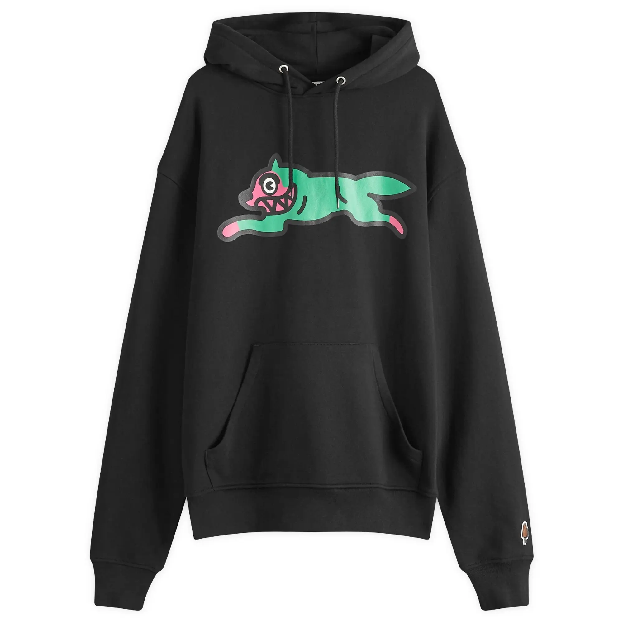 ICECREAM Running Dog Hoodie, Black