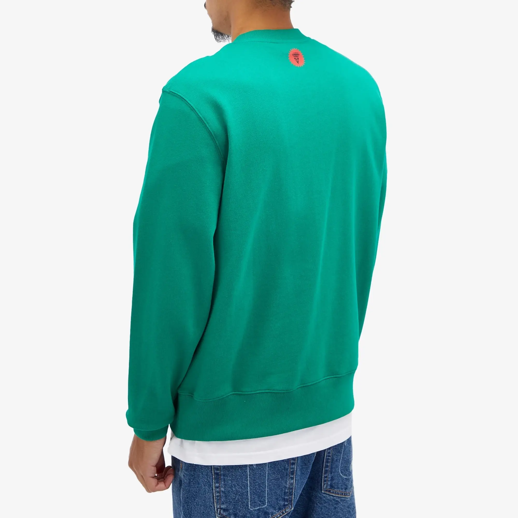 ICECREAM Men's Cityscape Crewneck Green