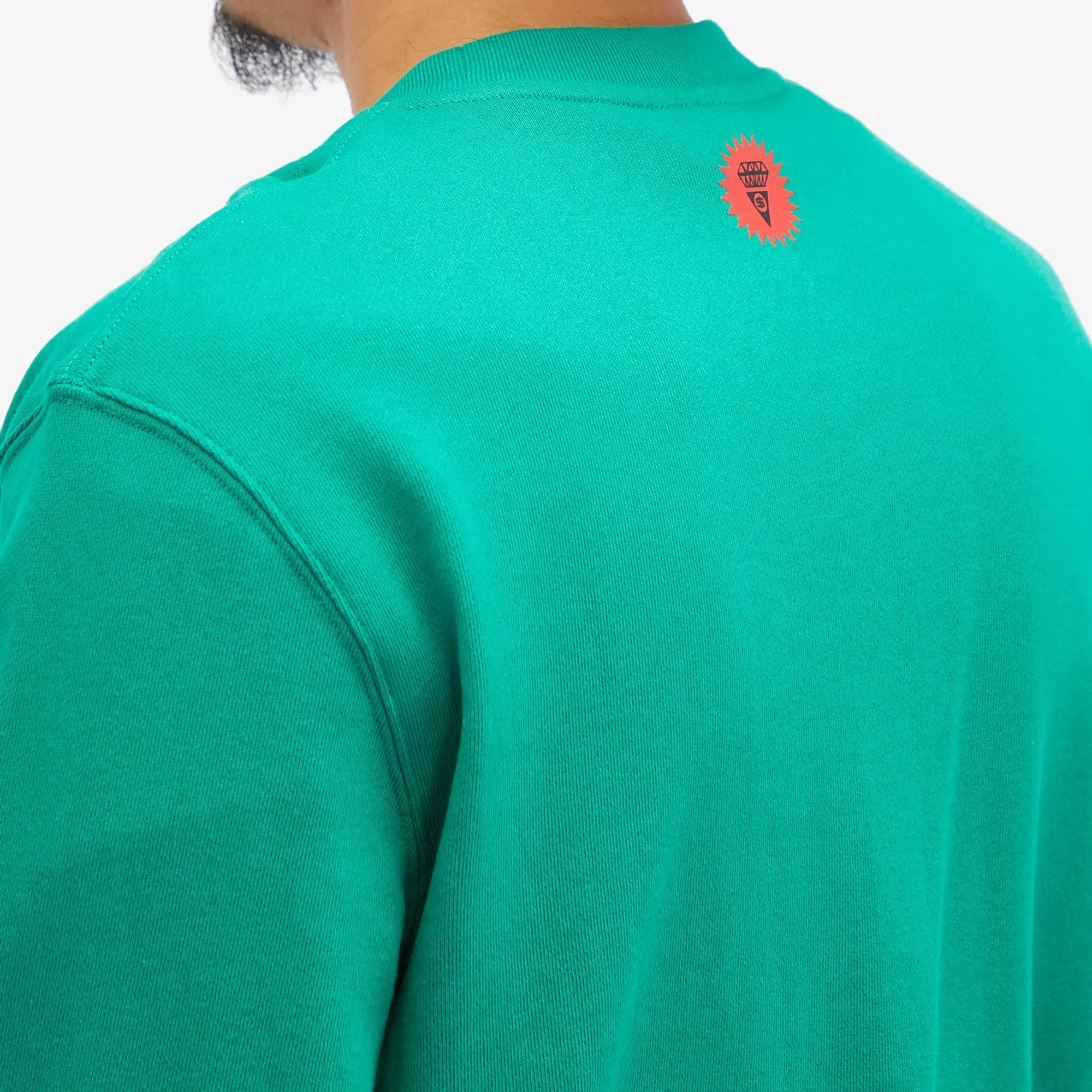 ICECREAM Men's Cityscape Crewneck Green