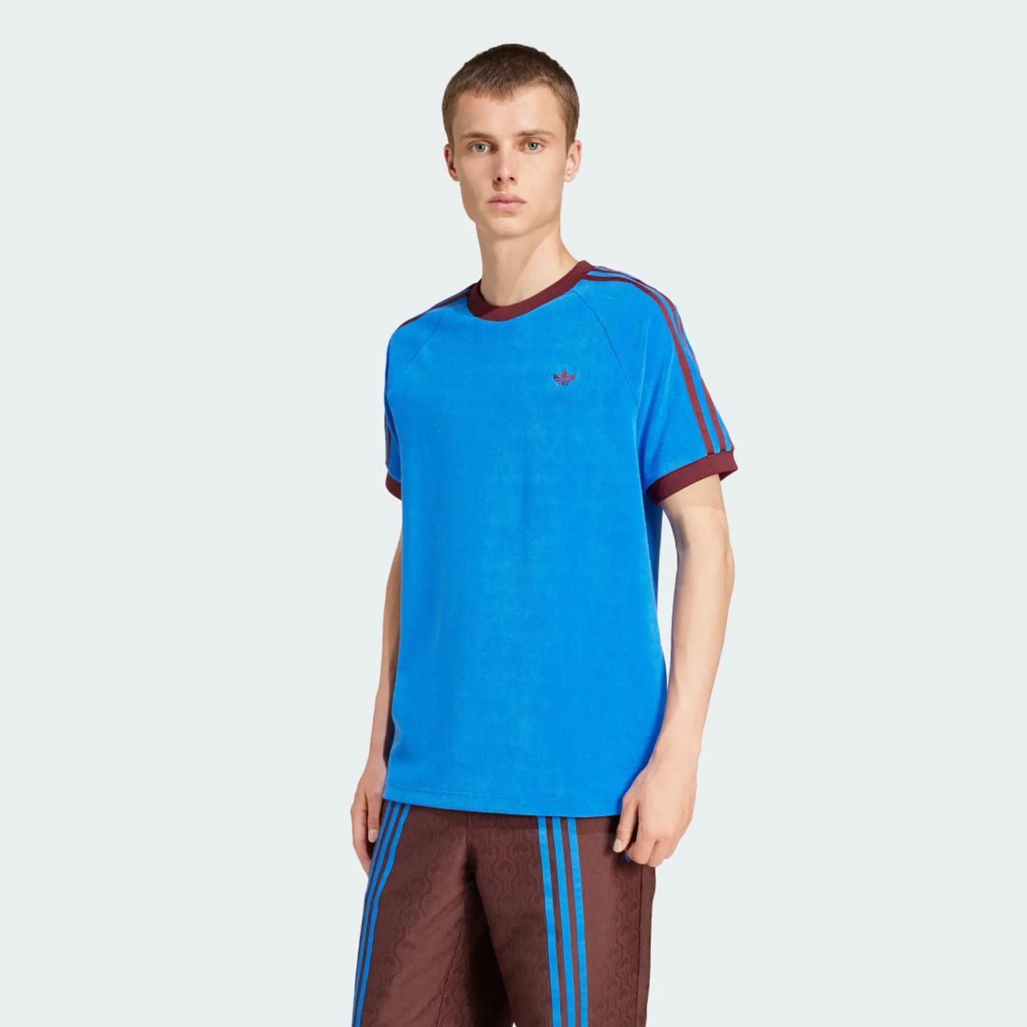 adidas Originals 70s Cali T-Shirt, Blue