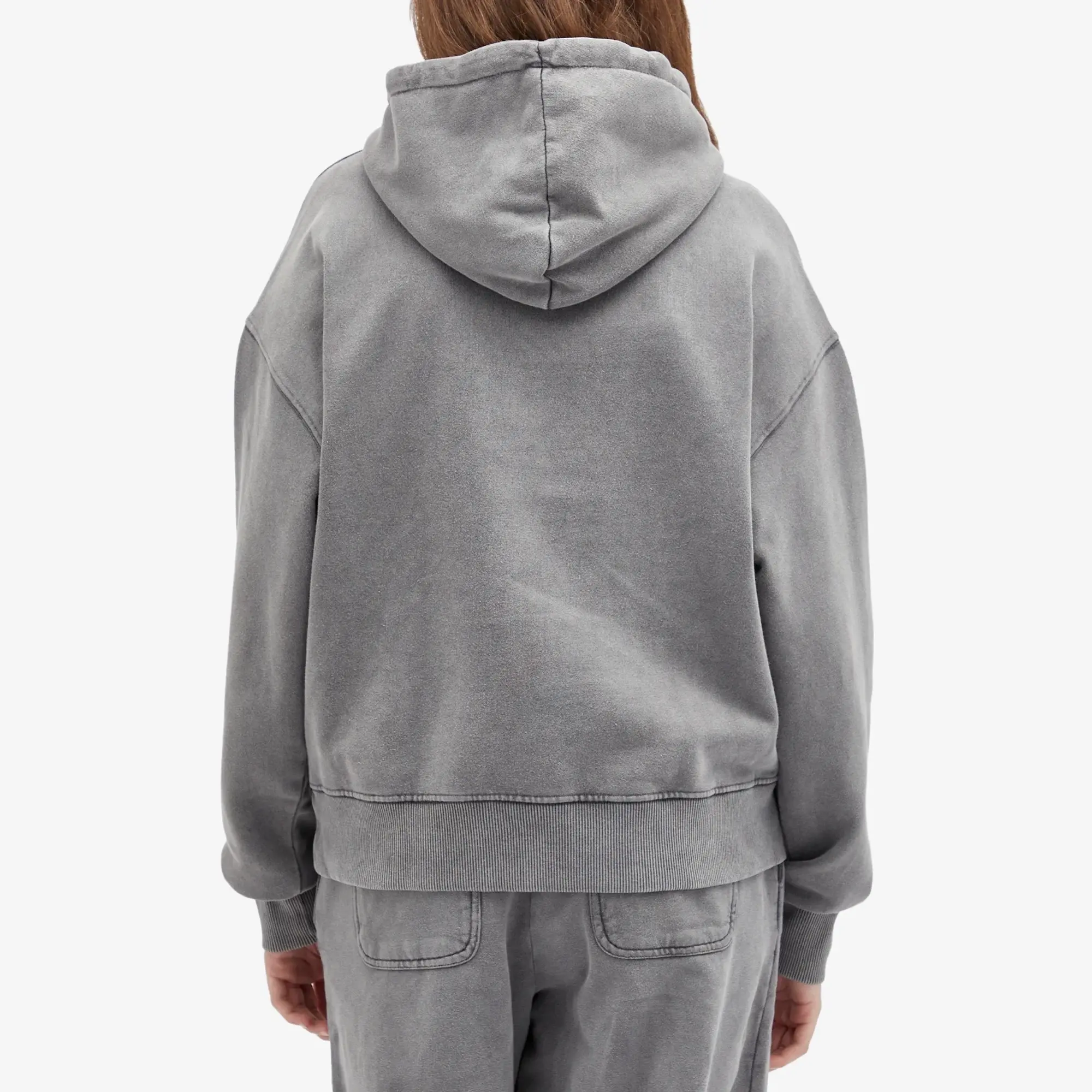 Damson Madder Women's Hayley Hoodie Grey Wash