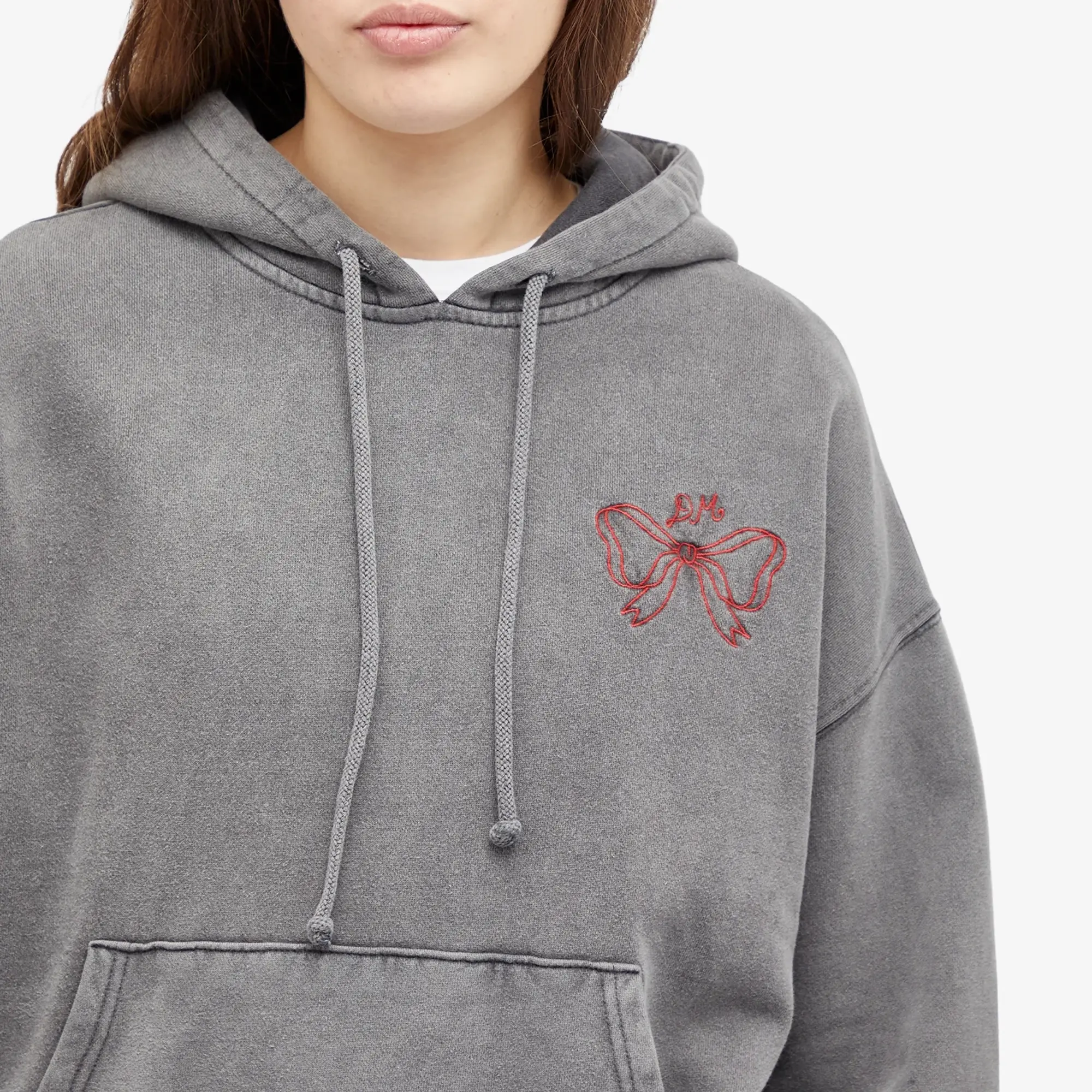 Damson Madder Women's Hayley Hoodie Grey Wash