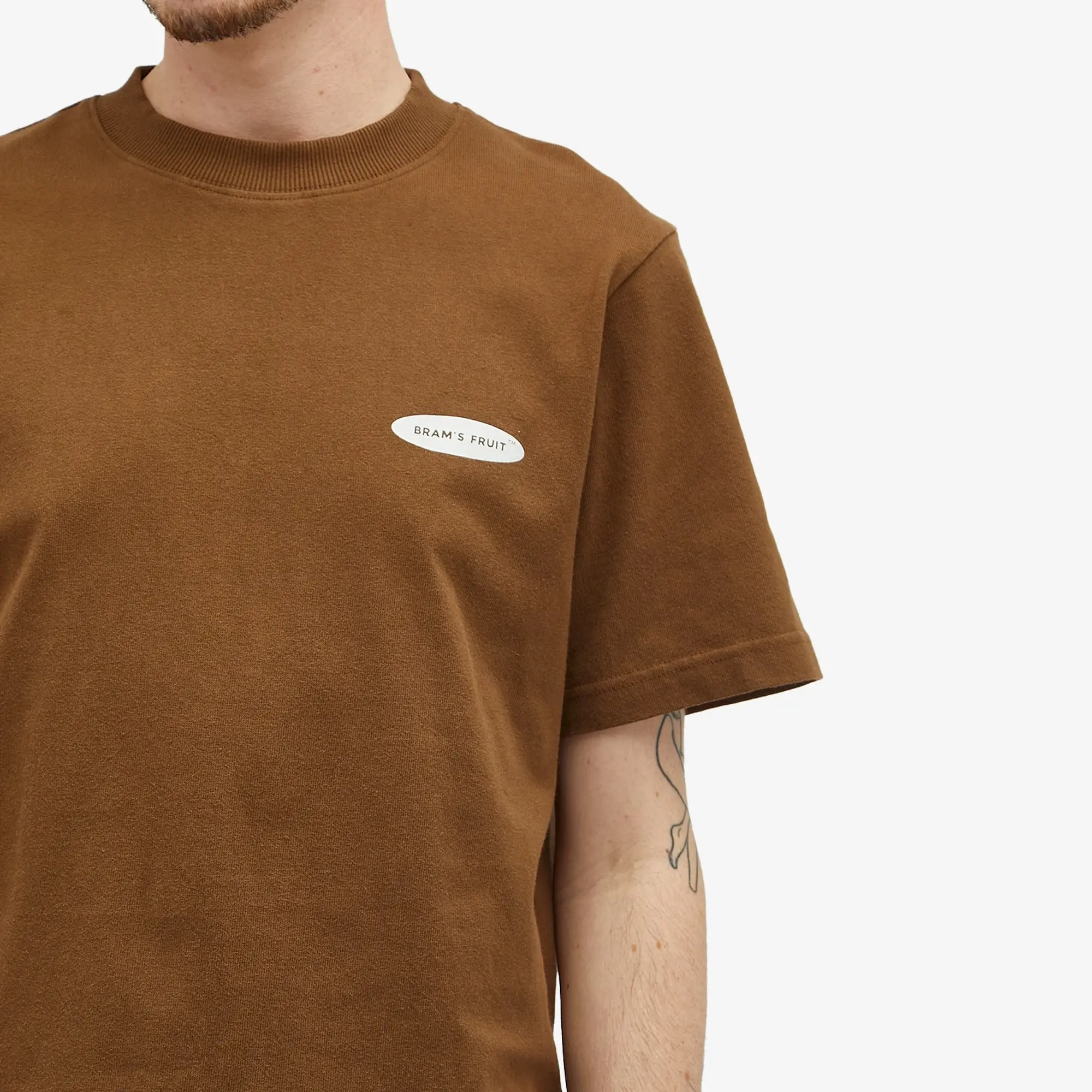 Bram's Fruit Men's Gardening T-Shirt Brown