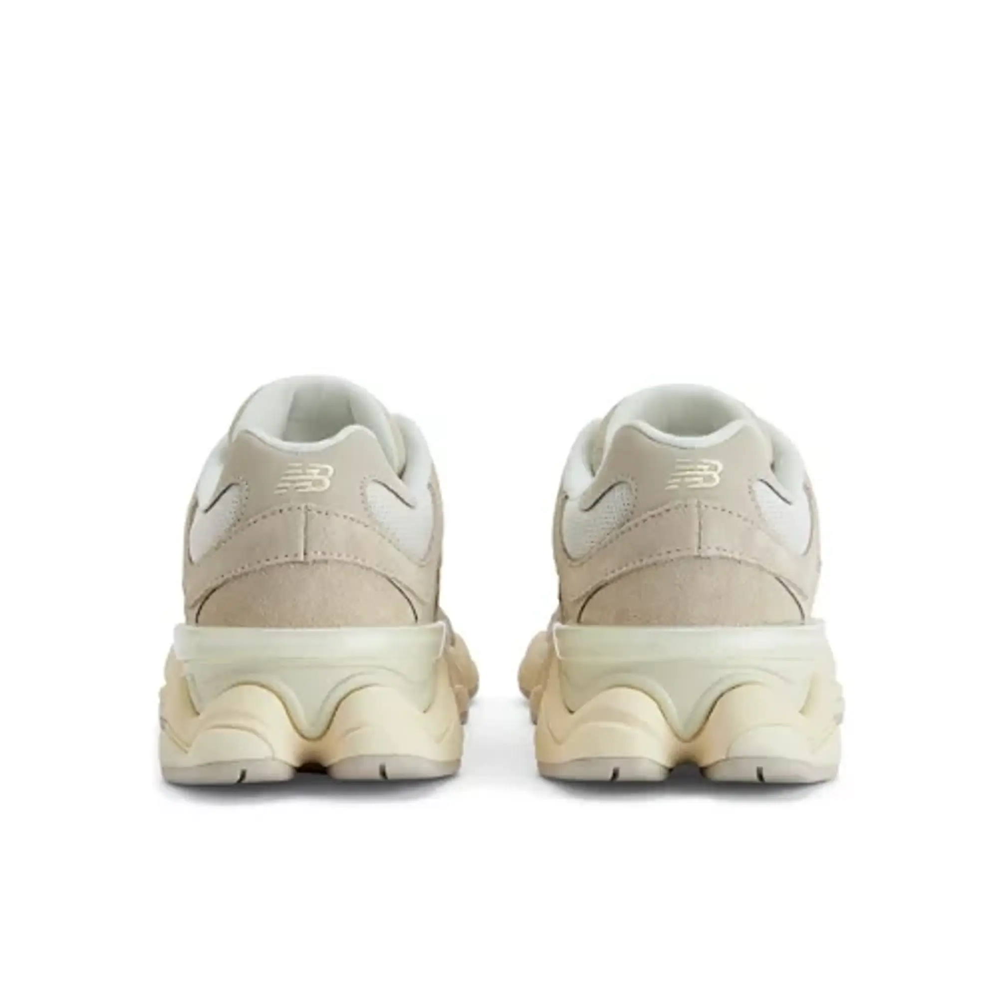 New Balance Unisex 9060 in White/Beige/Yellow/Orange Suede/Mesh