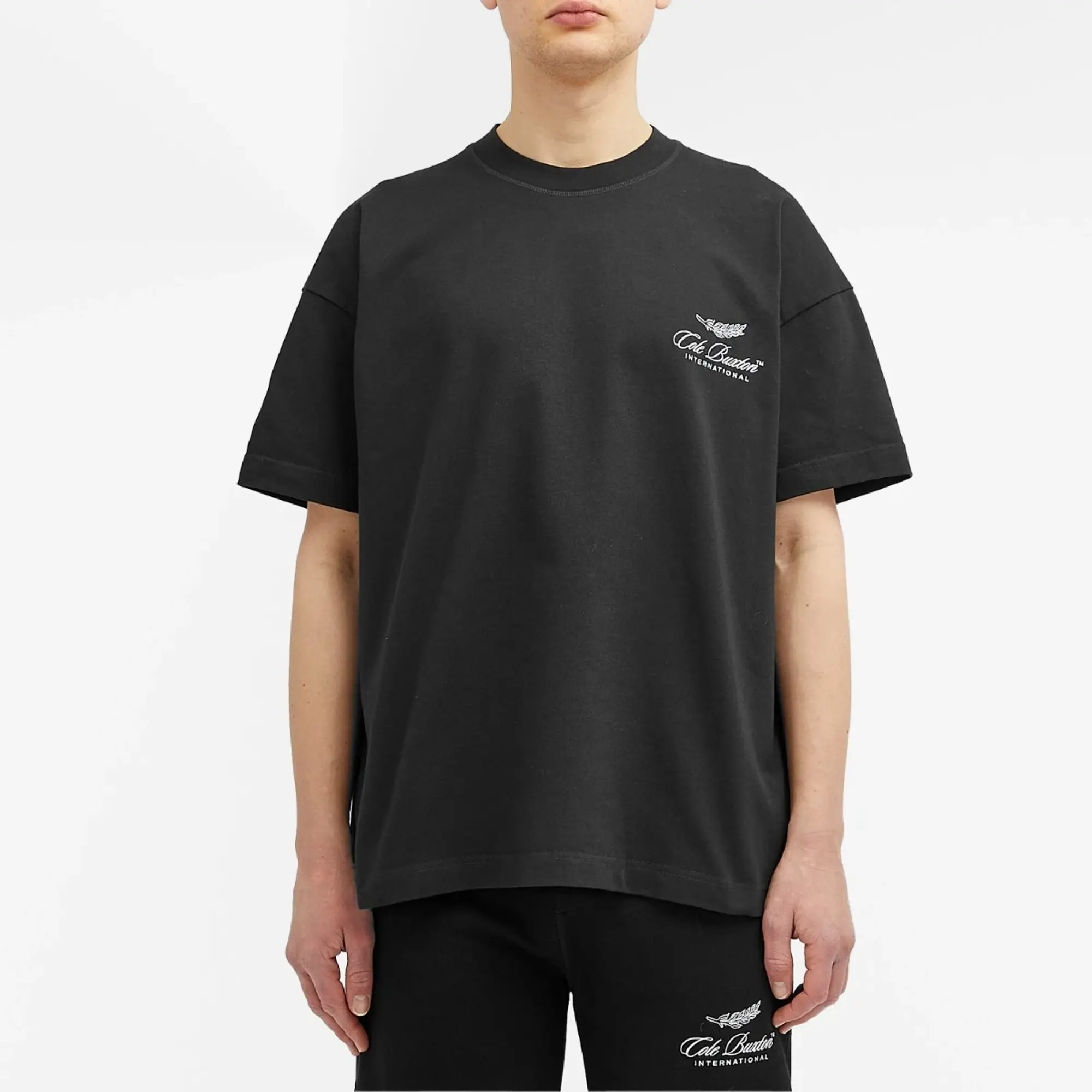 Cole Buxton Men's International T-Shirt Vintage Black