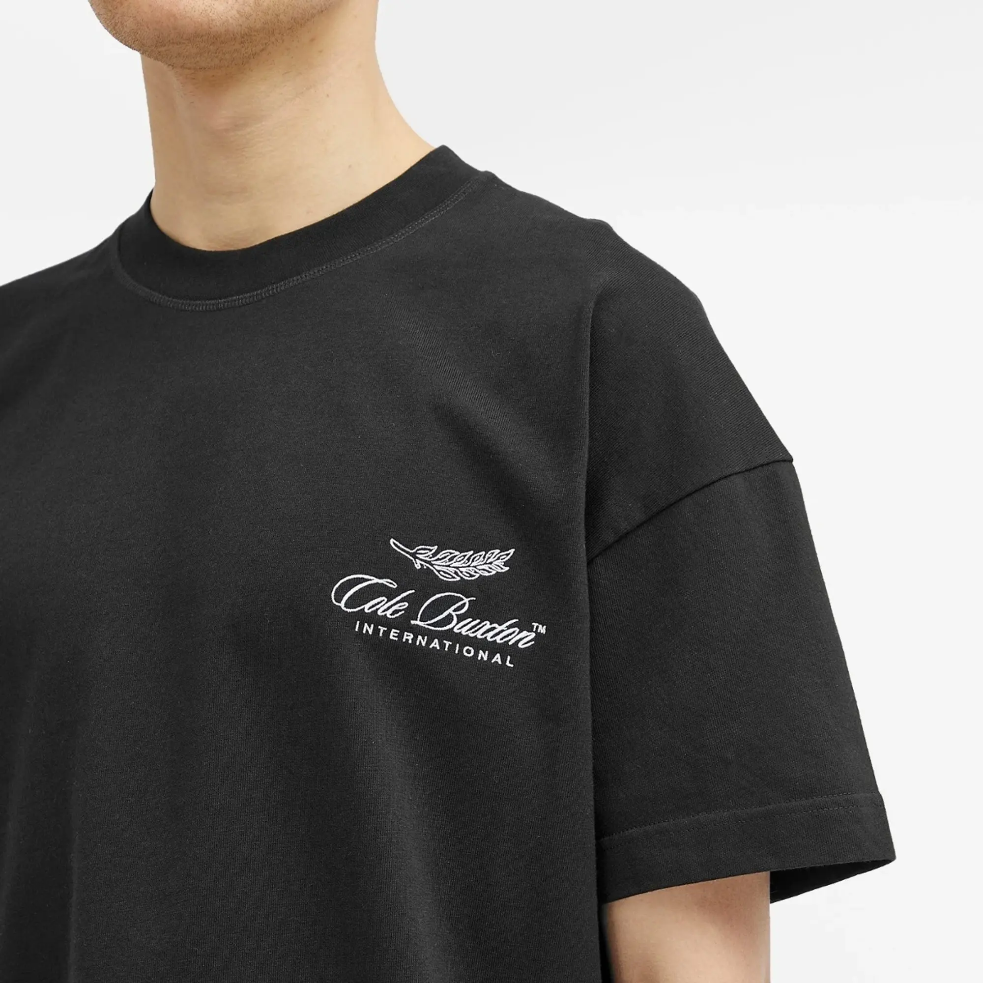 Cole Buxton Men's International T-Shirt Vintage Black