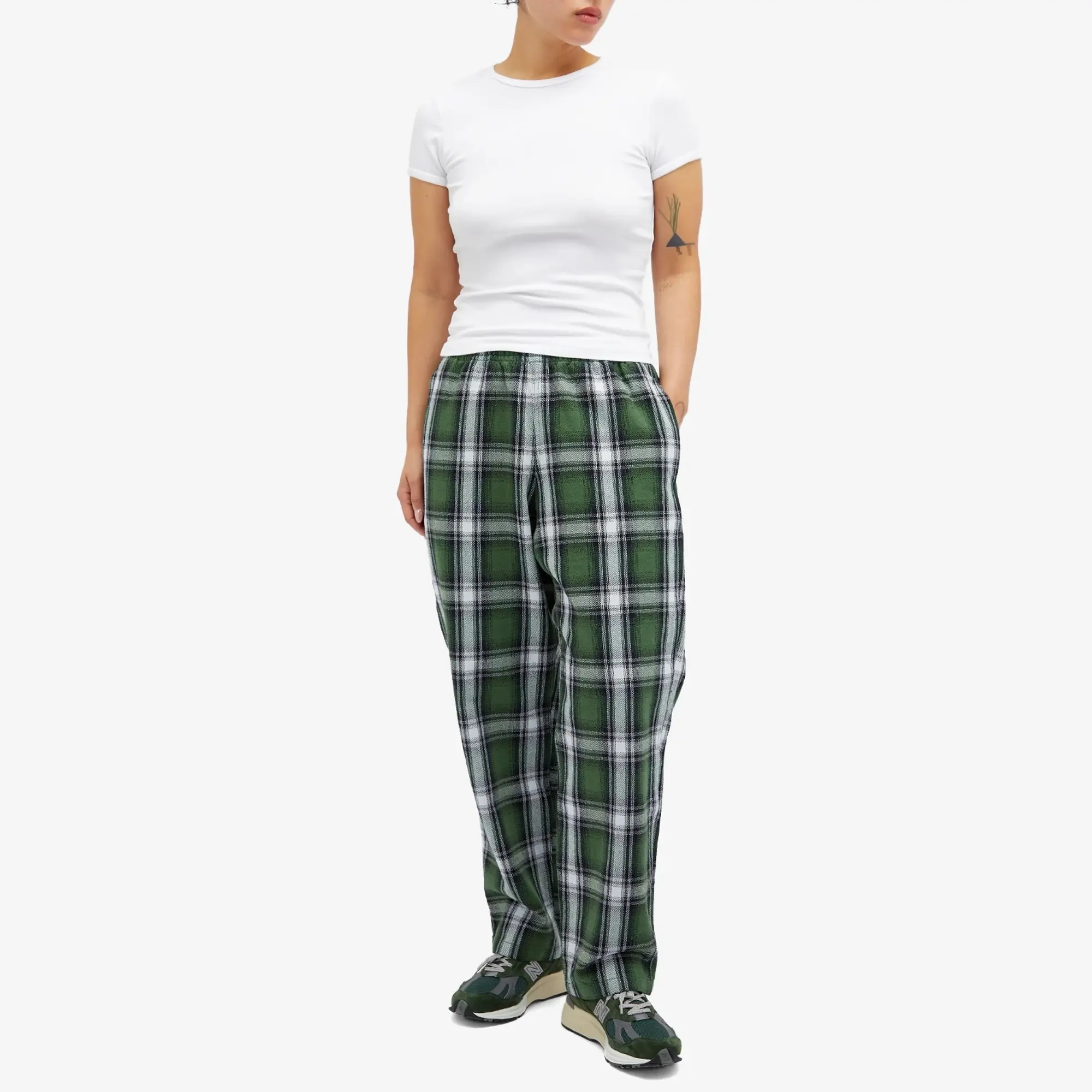 Gramicci Women's Swell Flannel Checkered Pant Big Check
