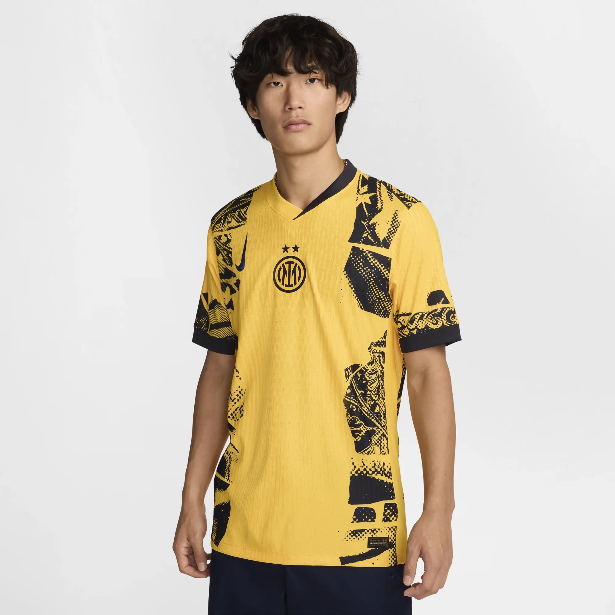 Inter Milan 2024/25 Match Third Men's Nike Dri-FIT ADV Football Authentic Shirt - Yellow - Polyester