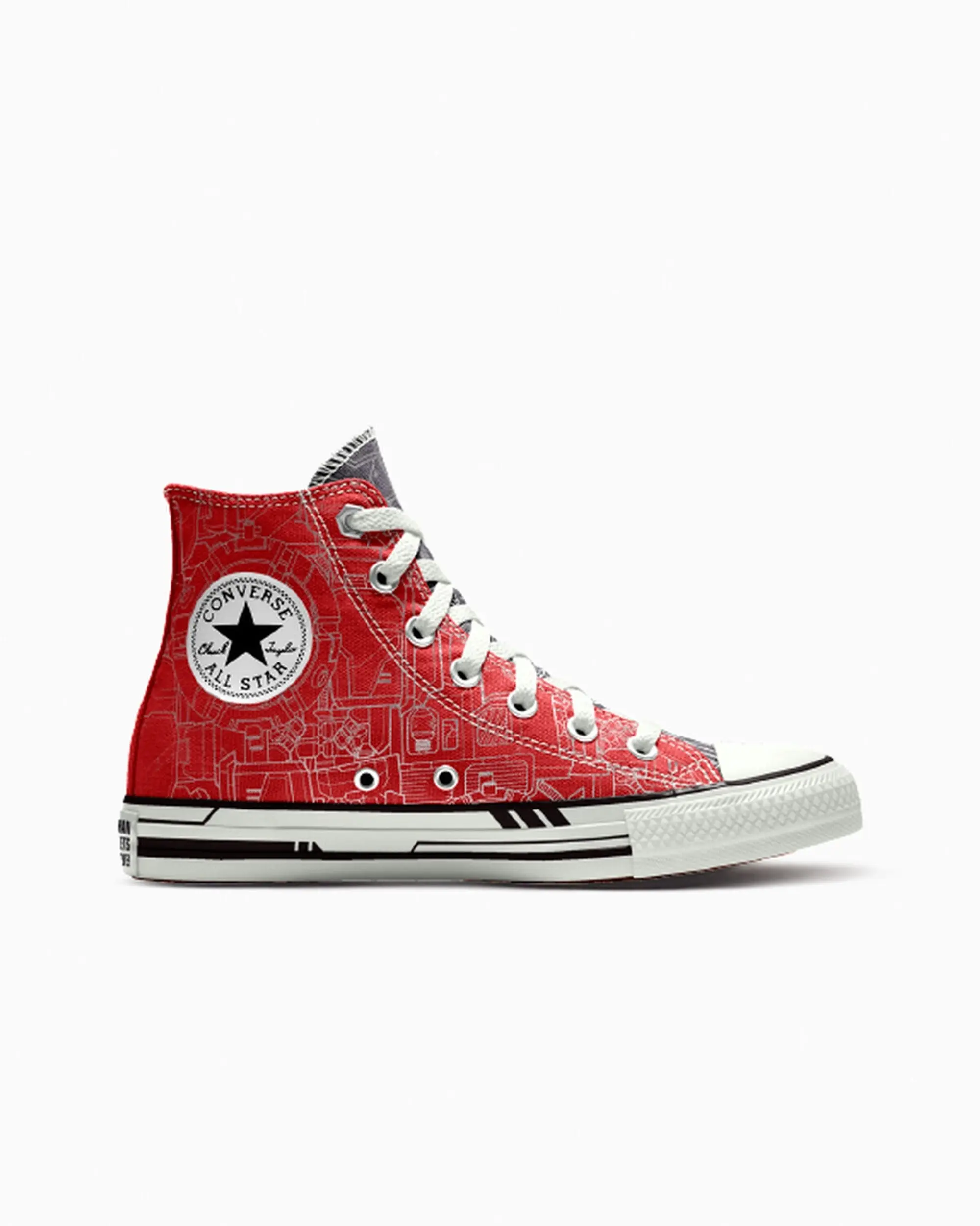 Converse Custom Chuck Taylor All Star Transformers High Top By You -