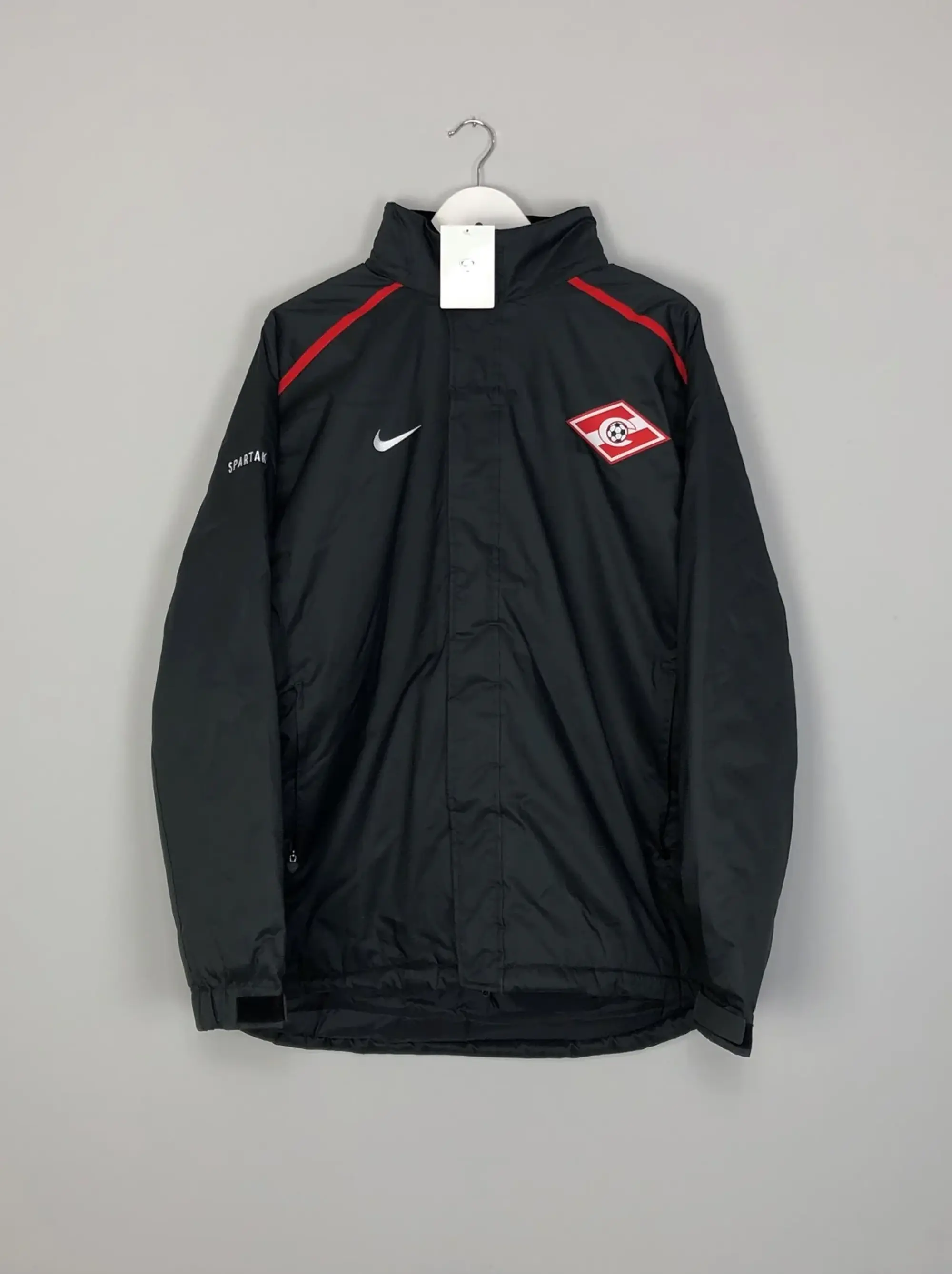 2006/07 SPARTAK MOSCOW *BNWT* NIKE FLEECE LINED BENCH COAT (L)