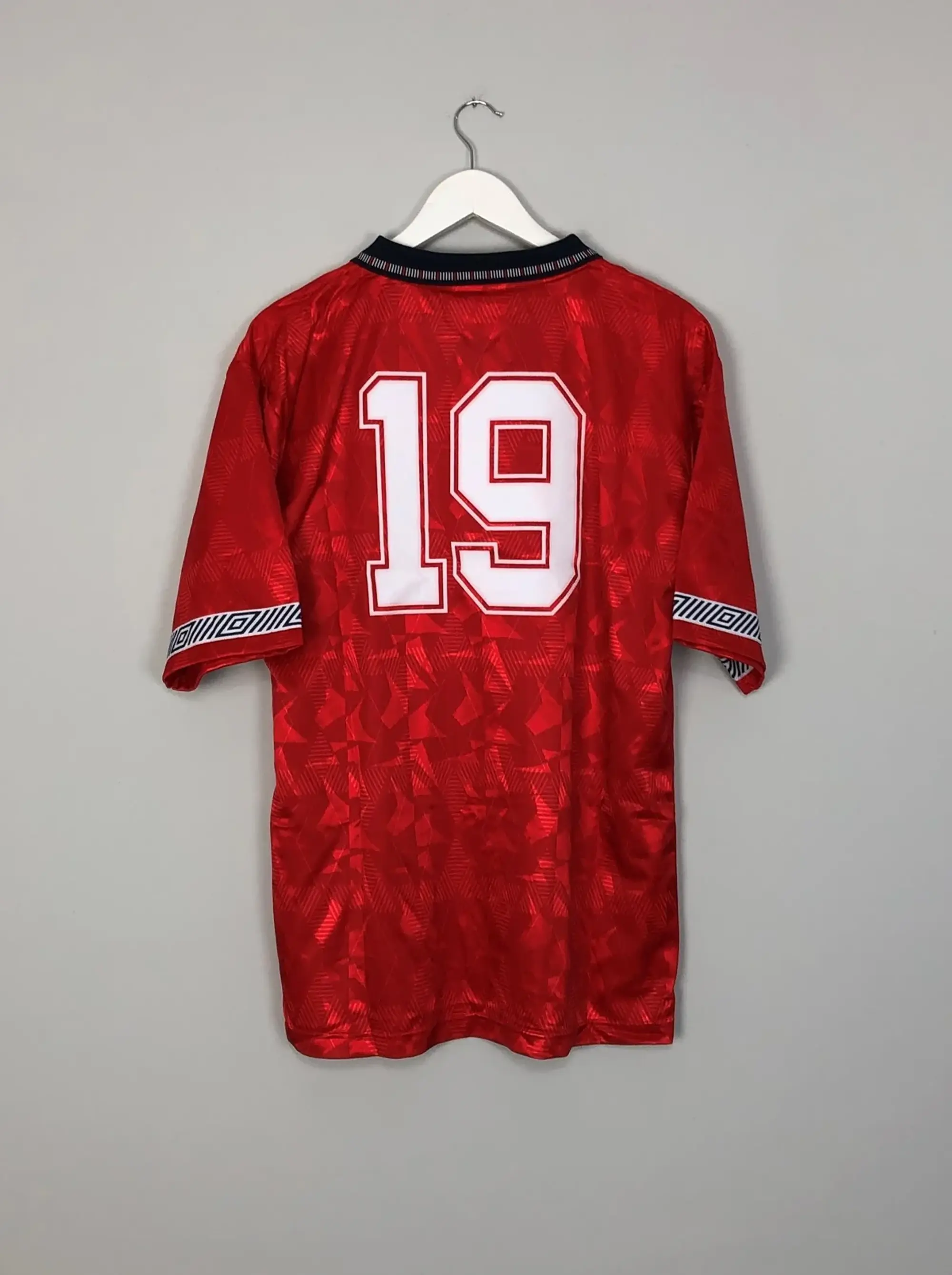 1990 UMBRO #19 ITALIA 90 *BNWT* REISSUE TEMPLATE AWAY SHIRT (MULTIPLE SIZES)