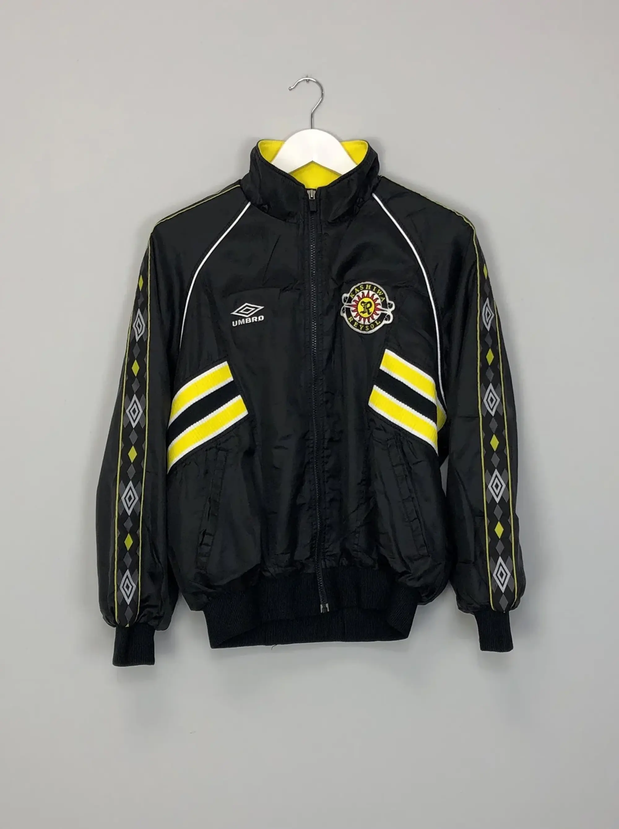 2000 KASHIWA REYSOL UMBRO TRACK JACKET (XS)