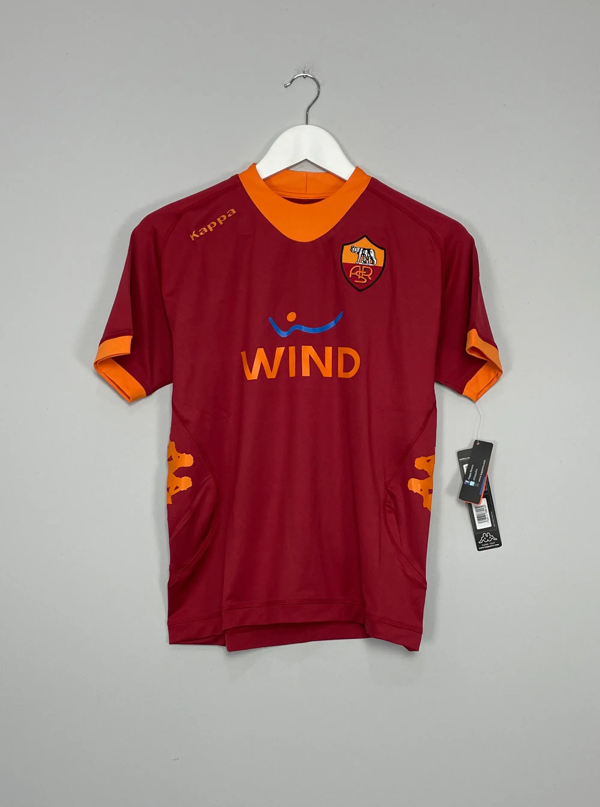 2011/12 ROMA *BNWT* HOME SHIRT (KIDS - MULTIPLE SIZES) KAPPA, Medium Kids / 2011 / Roma