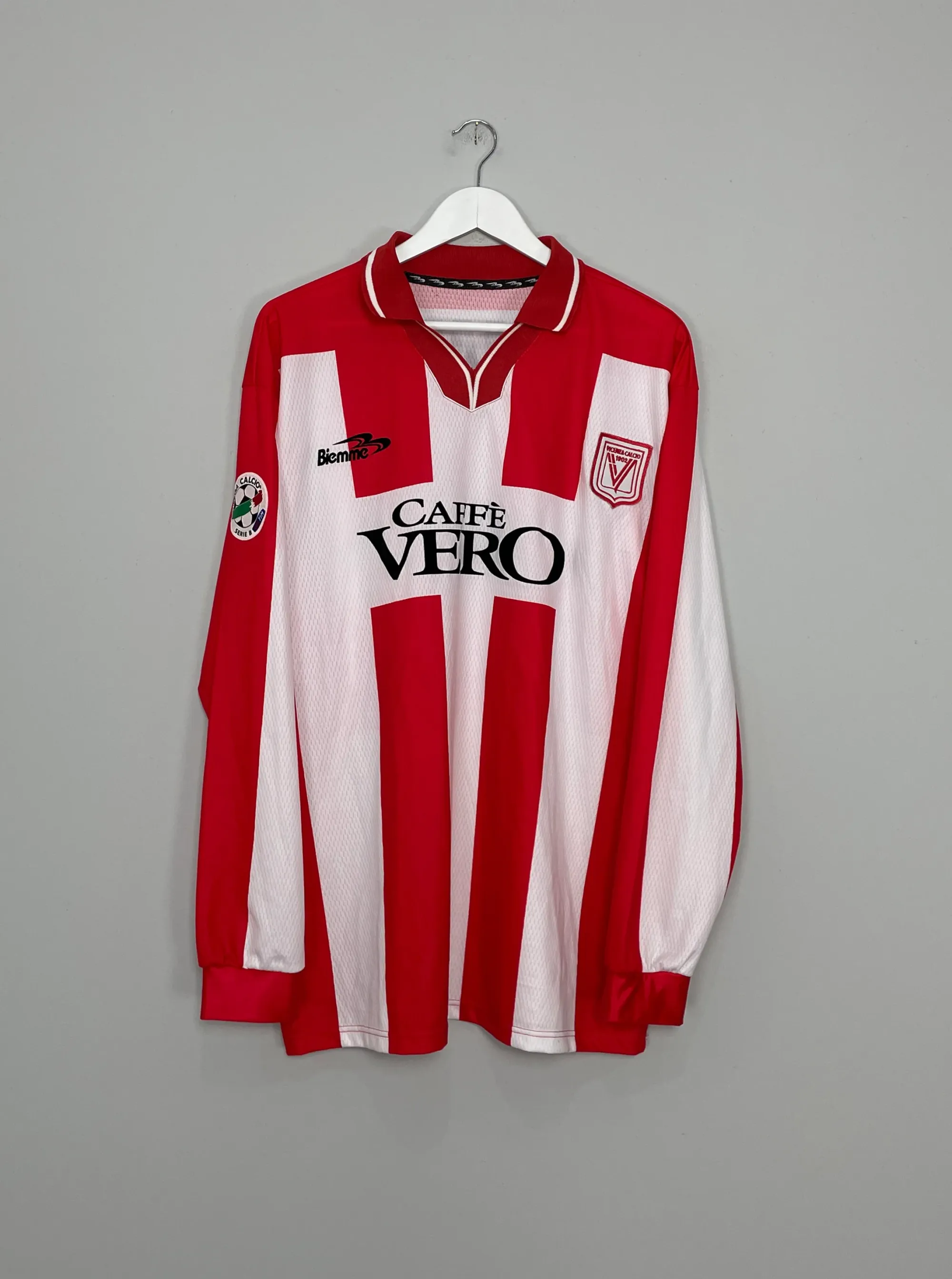 2003/04 VICENZA DE MARTIN #22 *MATCH ISSUE* HOME SHIRT (XL) BIEMME | Cult Kits