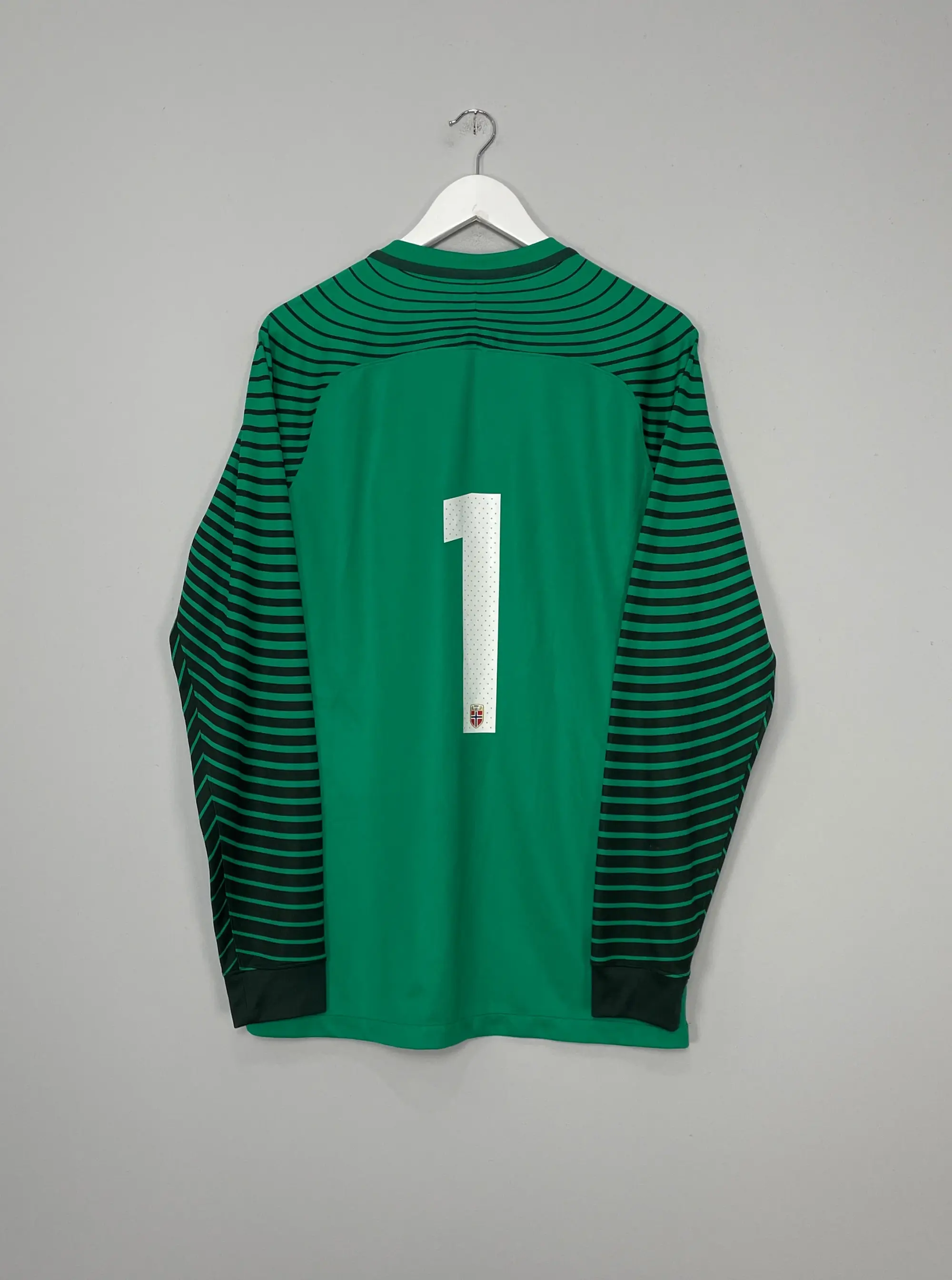 2016/17 NORWAY *PLAYER ISSUE* #1 GK SHIRT (L) NIKE