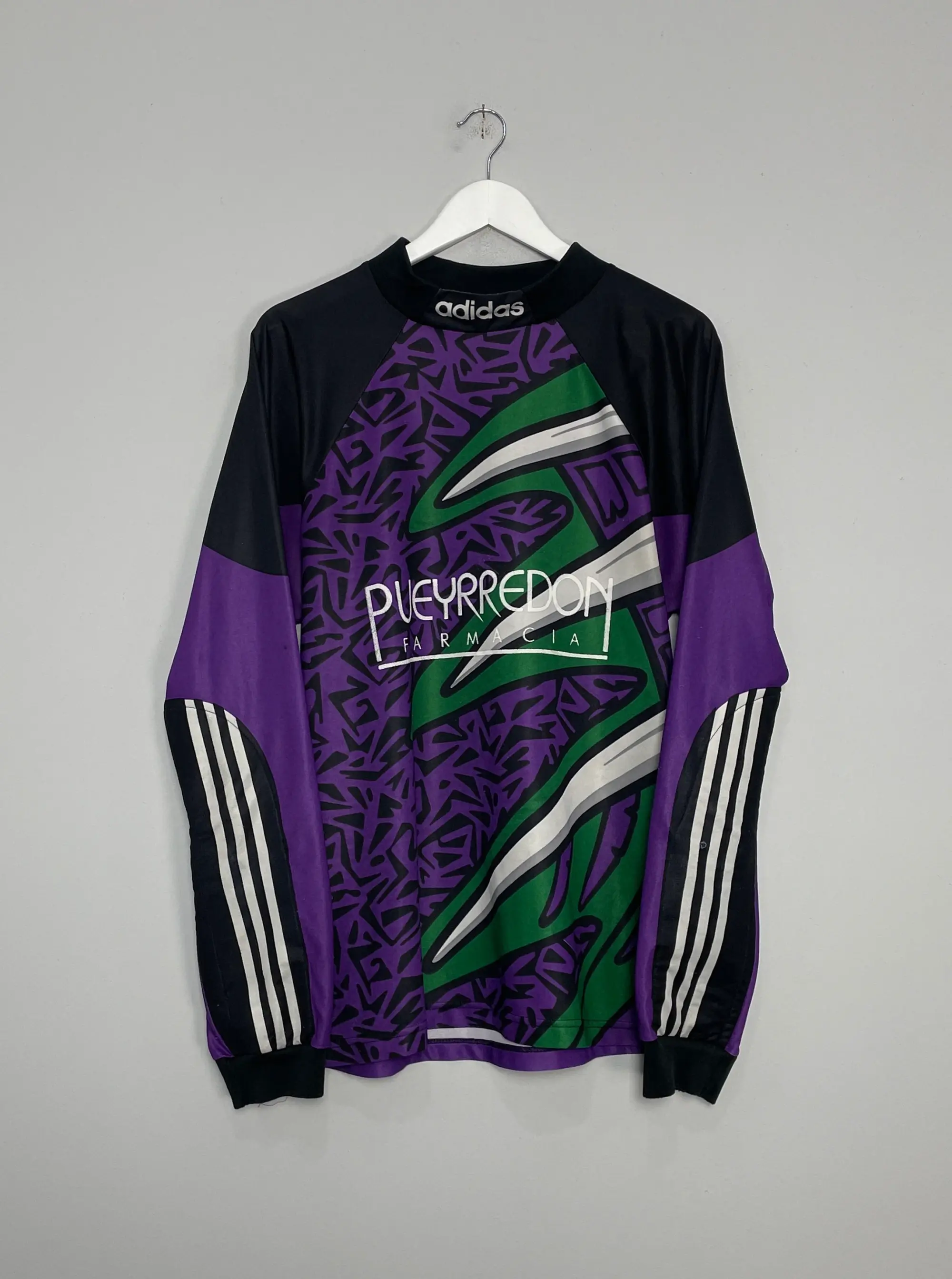 1995/96 CLUB PUEYRREDON #12 GK SHIRT (XL) ADIDAS | Cult Kits