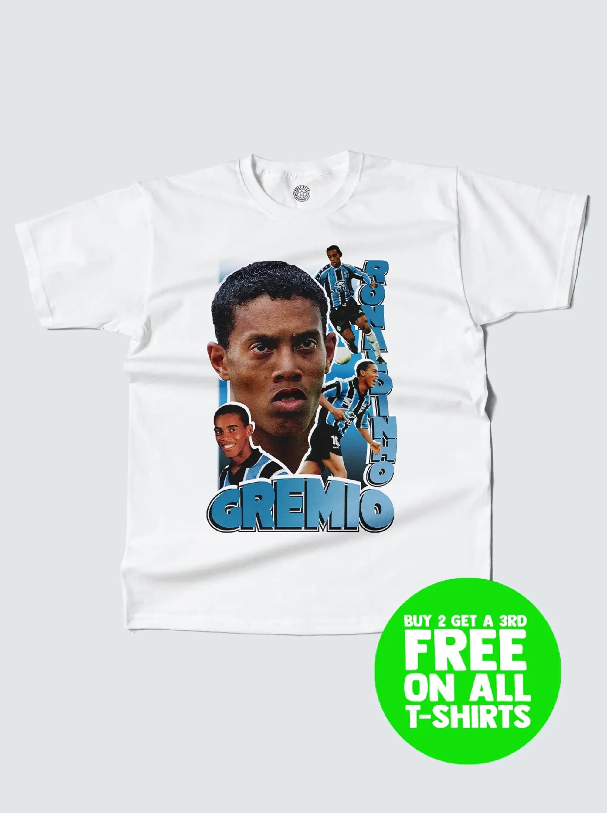 Champion GREMIO RONALDINHO BOOTLEG TEE, Small / Gremio / Black