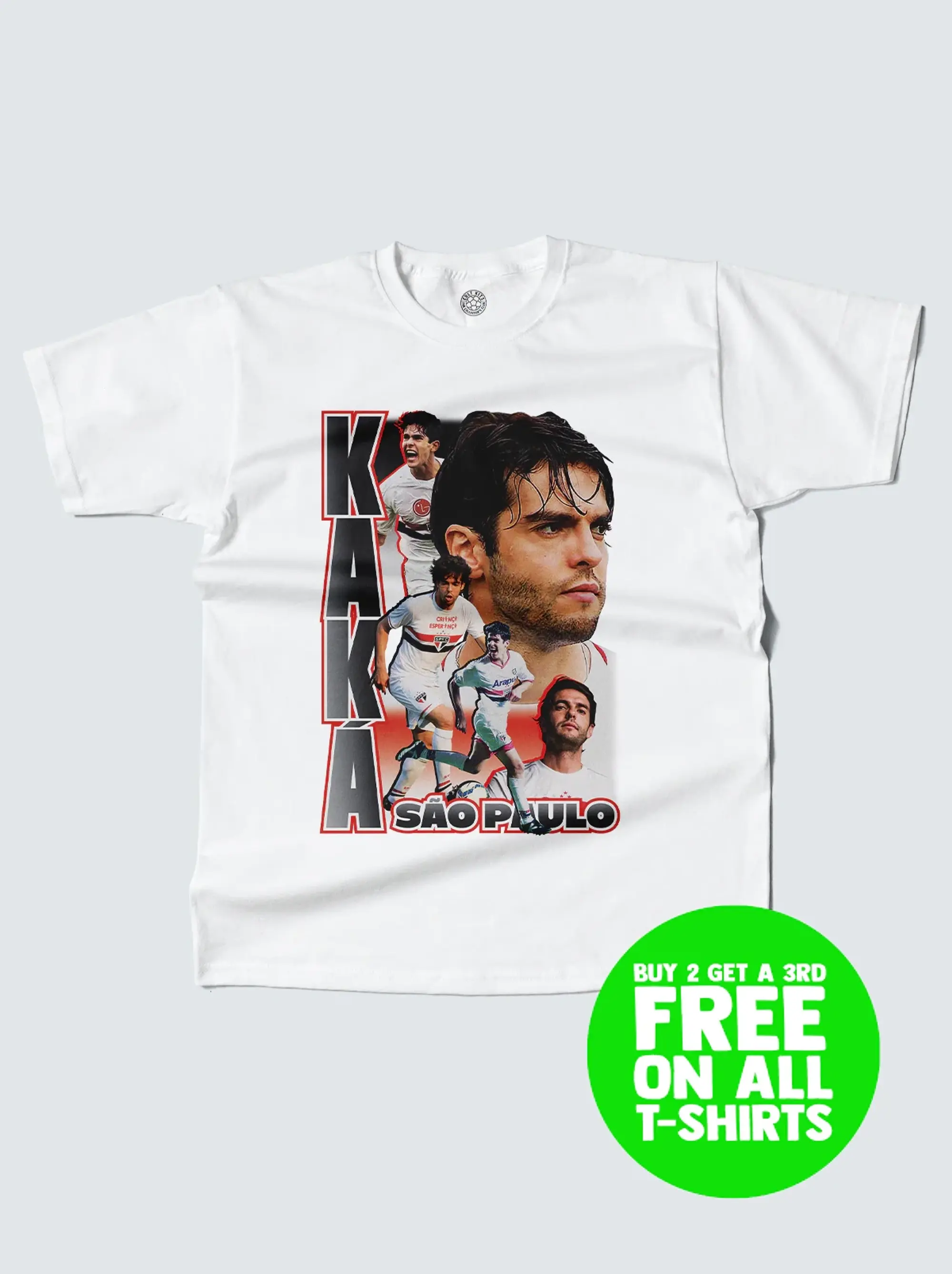 SAO PAULO KAKA BOOTLEG TEE, Small / Sao Paulo / Black