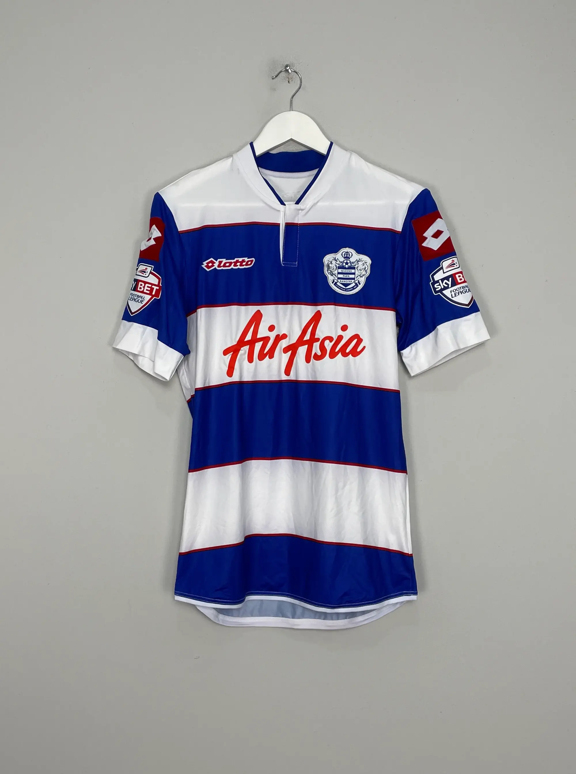 2013/14 QPR RAVEL #4 *MATCH ISSUE* HOME SHIRT (S) LOTTO | Cult Kits