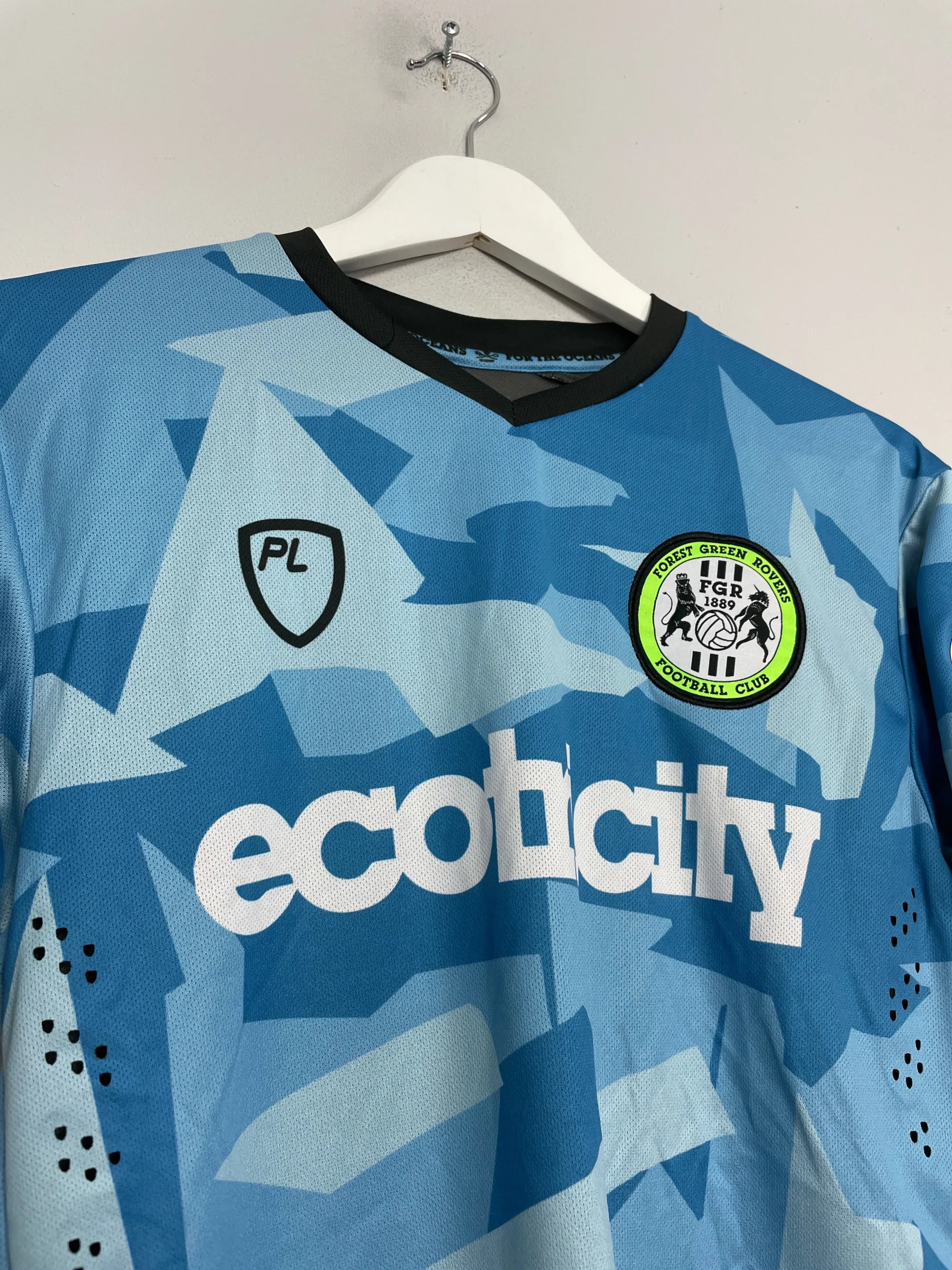 2019/21 FOREST GREEN ROVERS MILLS #23 *MATCH ISSUE* THIRD SHIRT (S) PL ...
