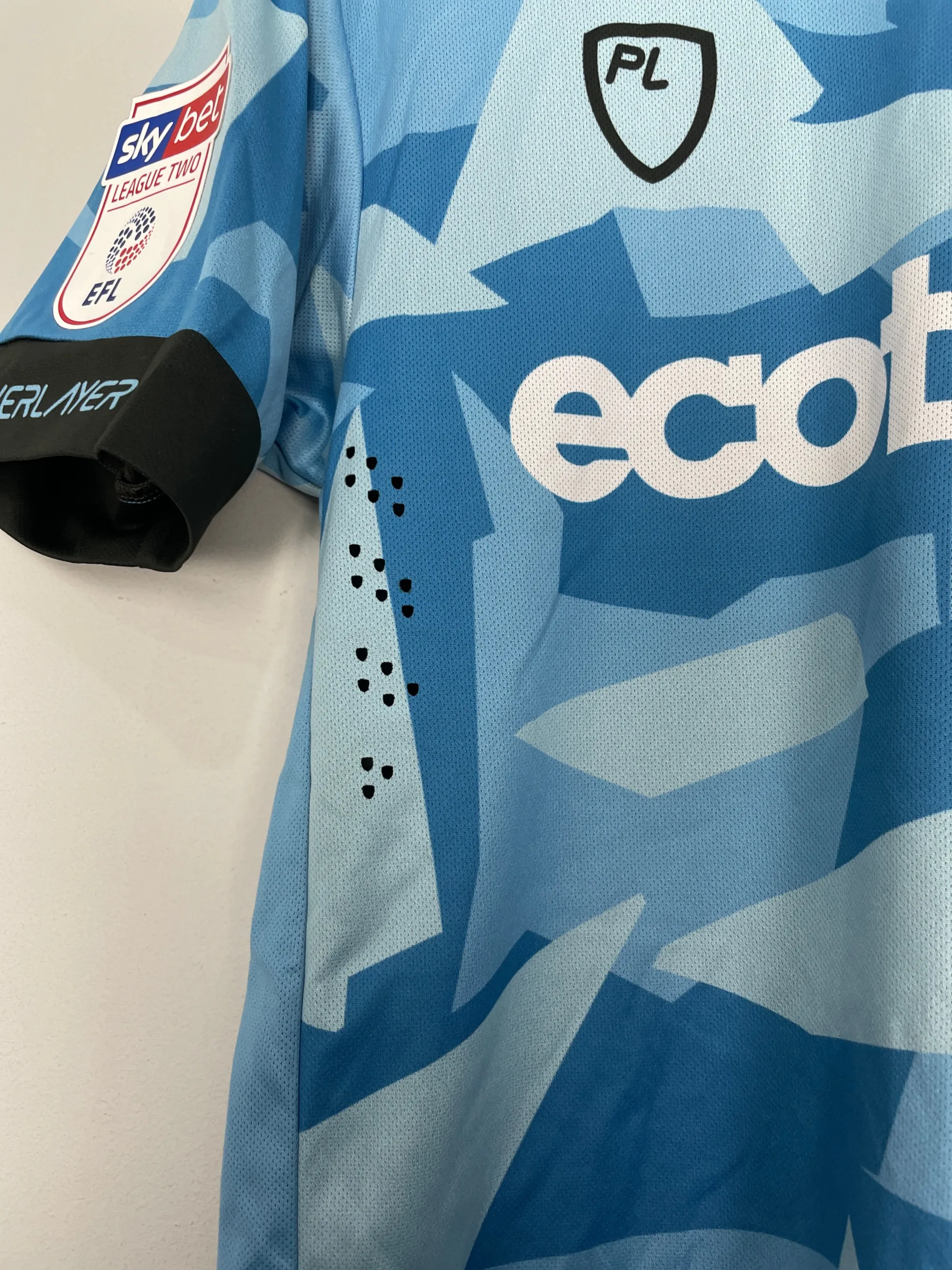 2019/21 FOREST GREEN ROVERS MILLS #23 *MATCH ISSUE* THIRD SHIRT (S) PL ...