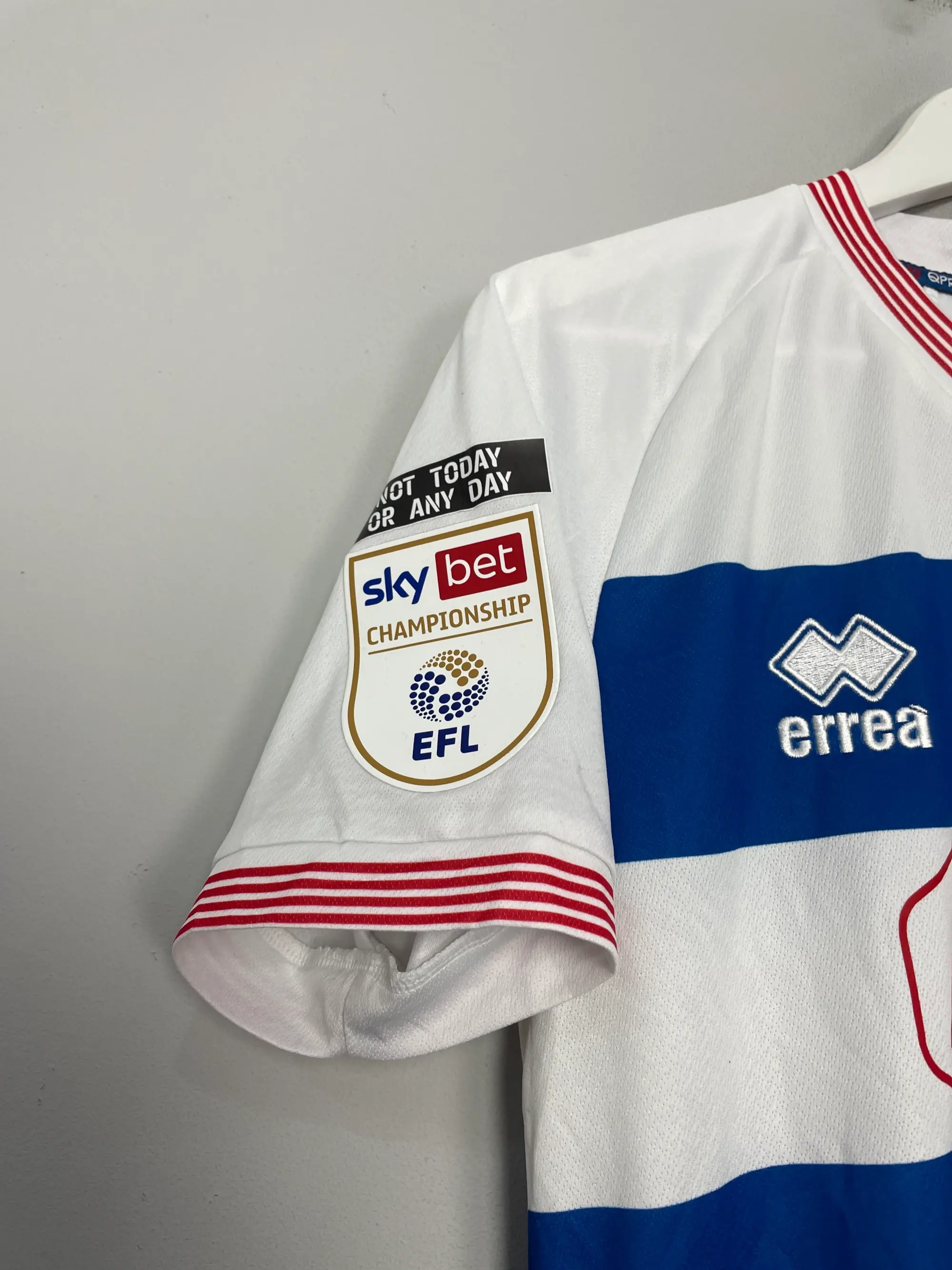 2020/21 QPR BALL #12 *MATCH ISSUE* HOME SHIRT (M) ERREA | Cult Kits