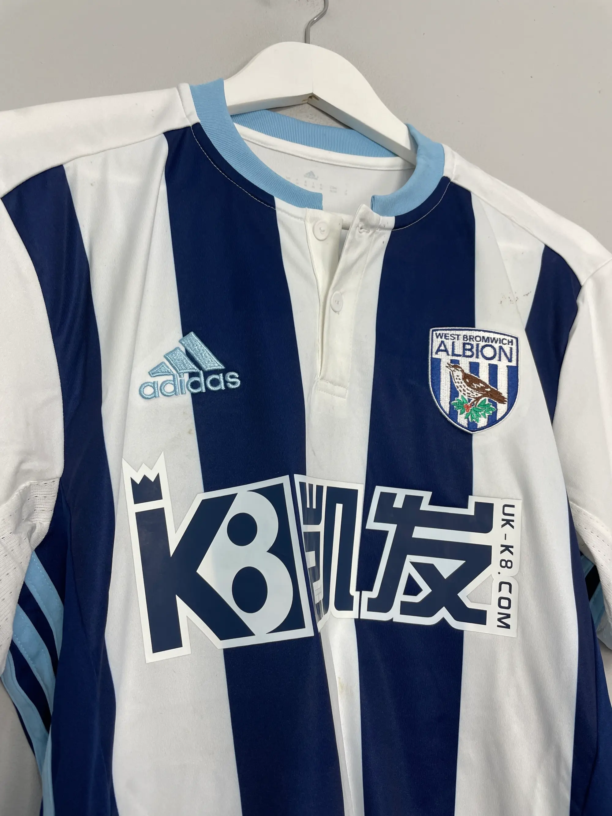 2016/17 WEST BROM CHADLI #22 *MATCH WORN* HOME SHIRT (M) ADIDAS | Cult Kits