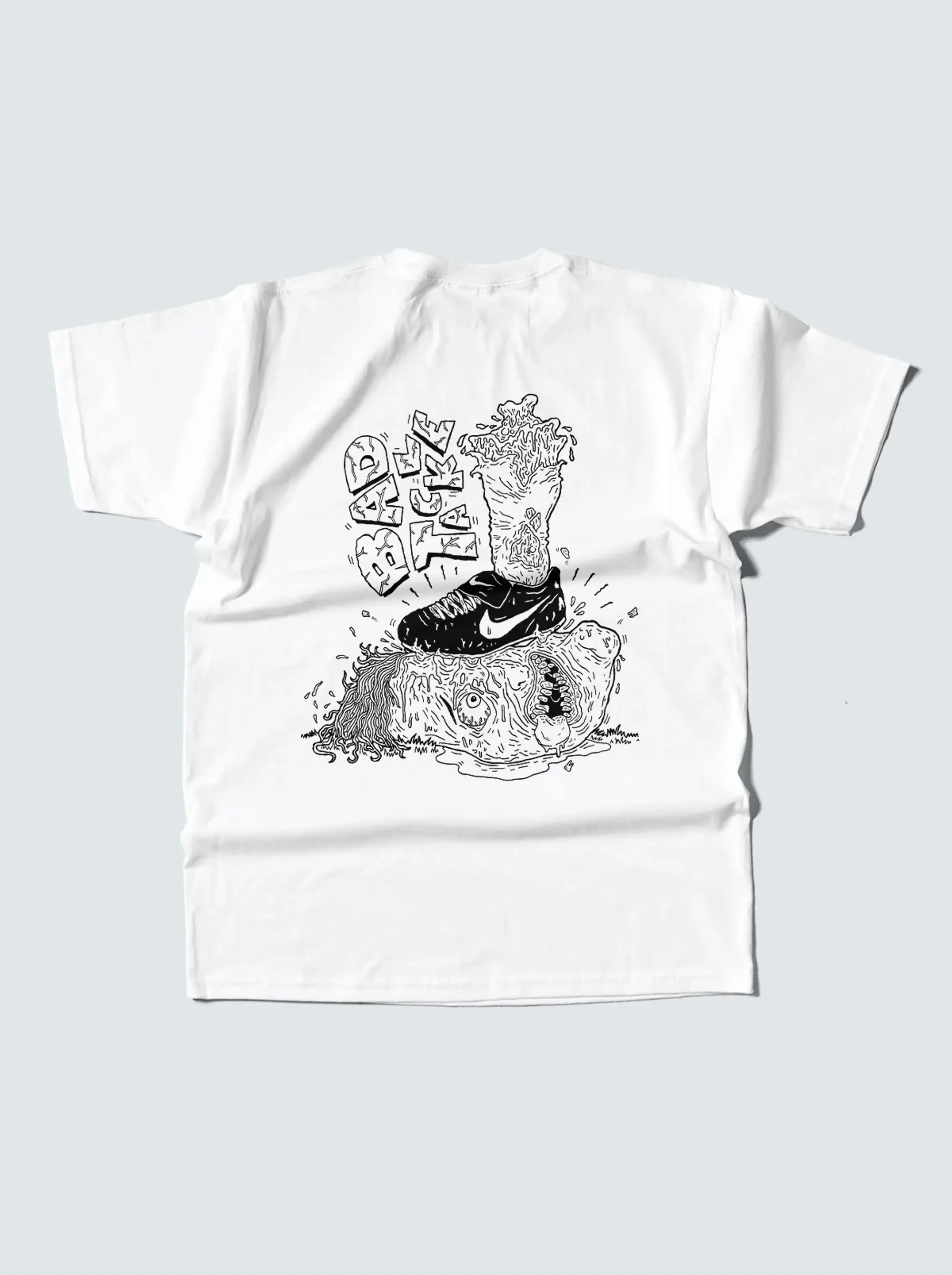 BAD TACKLE TEE, Small / Nike / Black