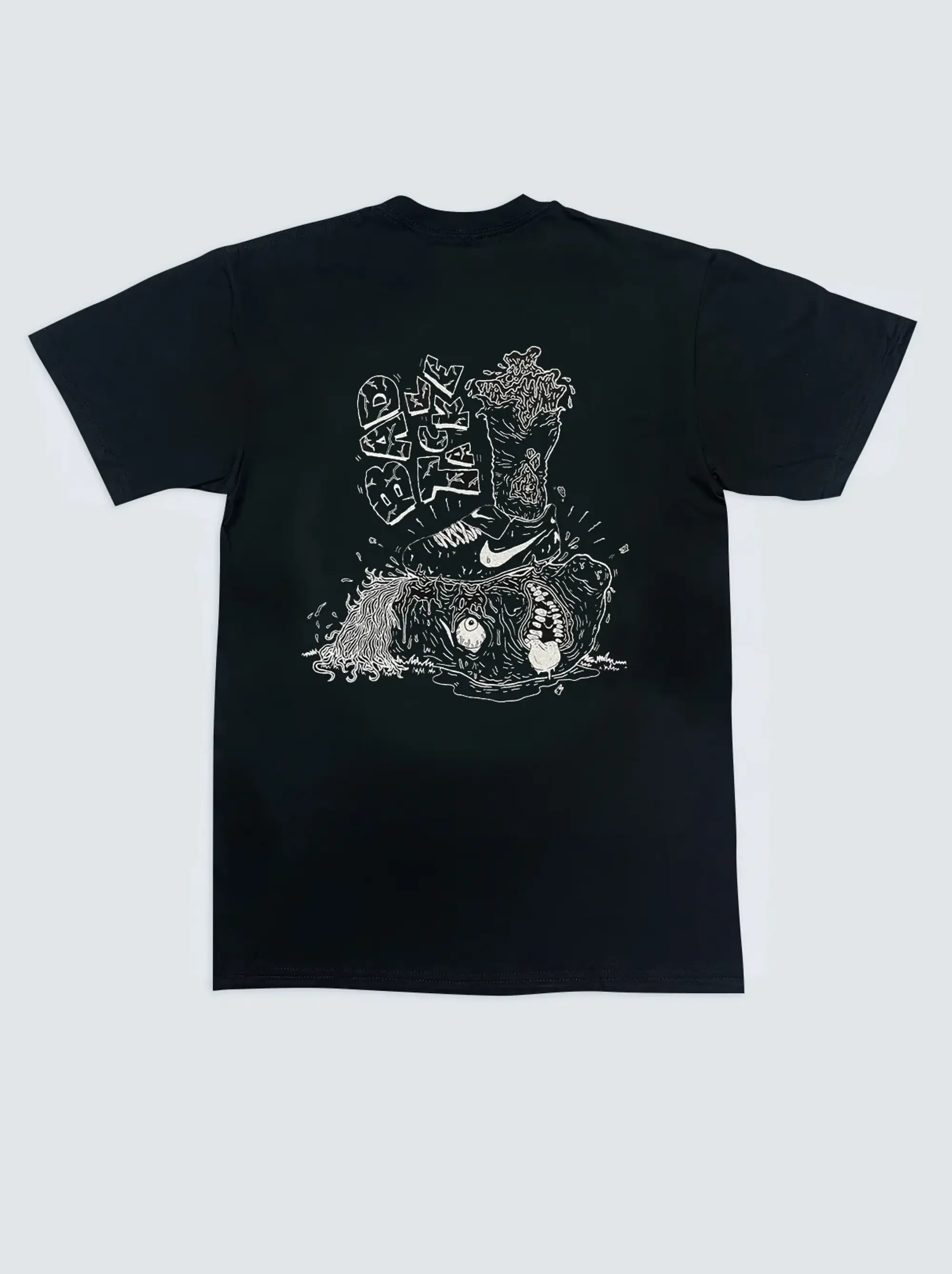 BAD TACKLE TEE, Small / Nike / Black