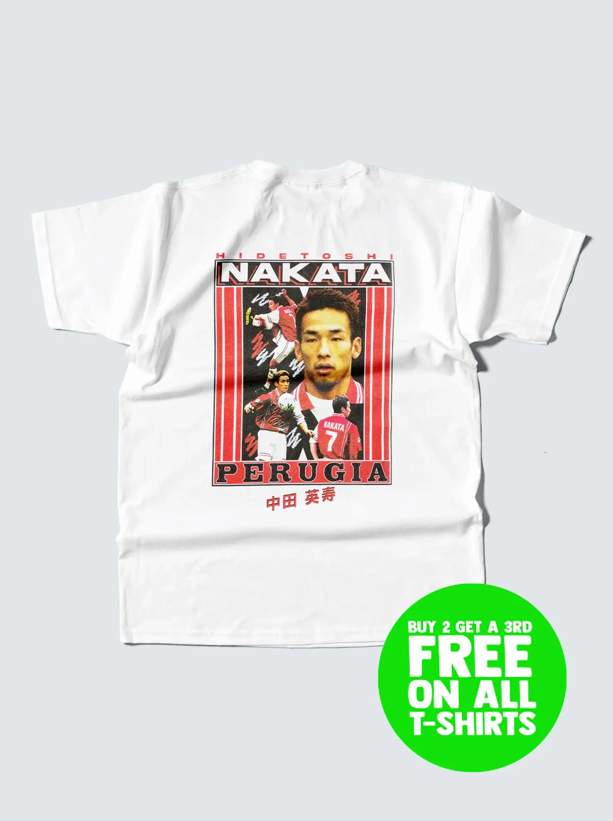 PERUGIA NAKATA BOOTLEG TEE | Cult Kits, Small / Perugia / Black