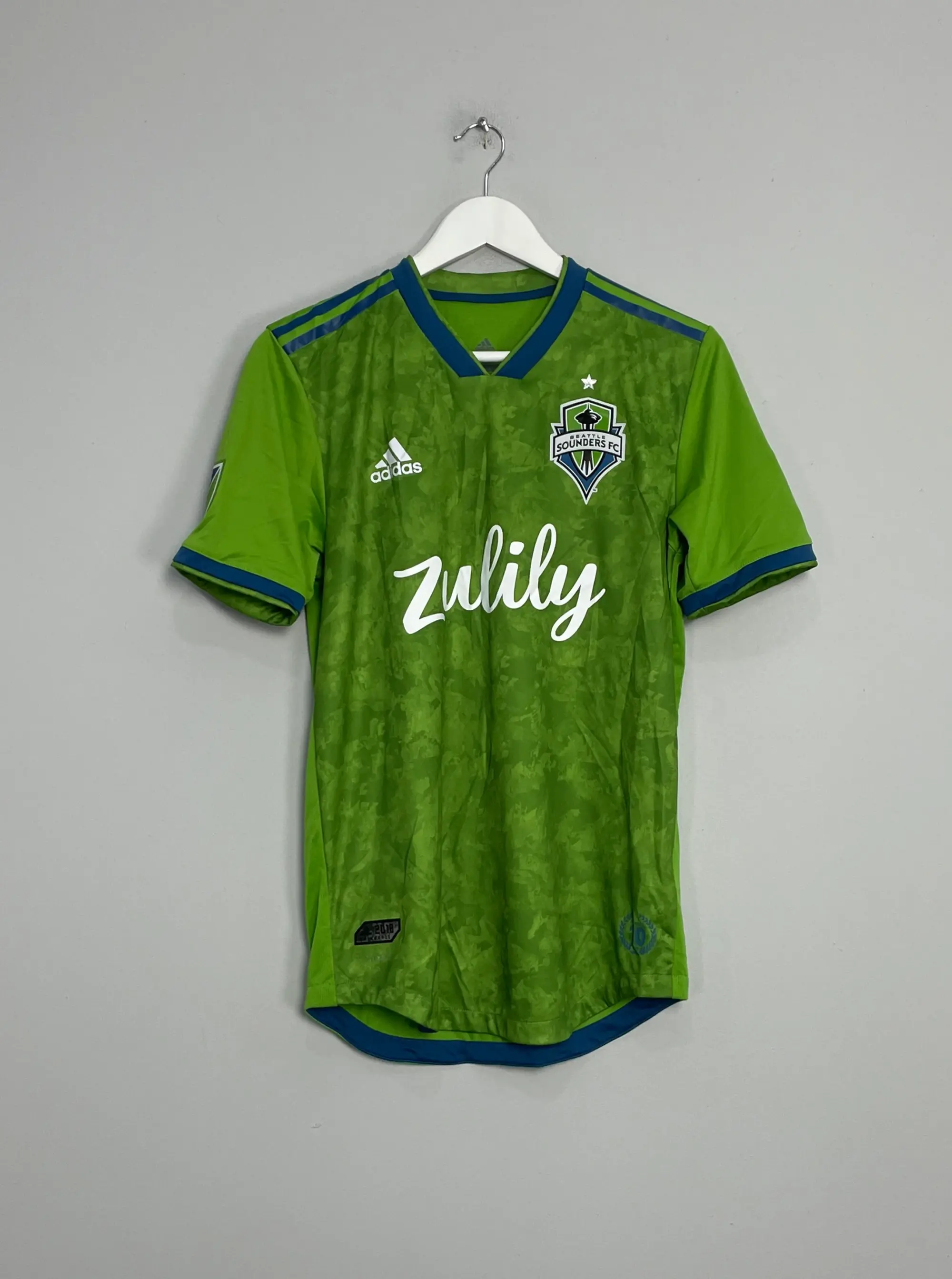 2019/20 SEATTLE SOUNDERS SMITH #17 *MATCH ISSUE + SIGNED* HOME SHIRT (S) ADIDAS