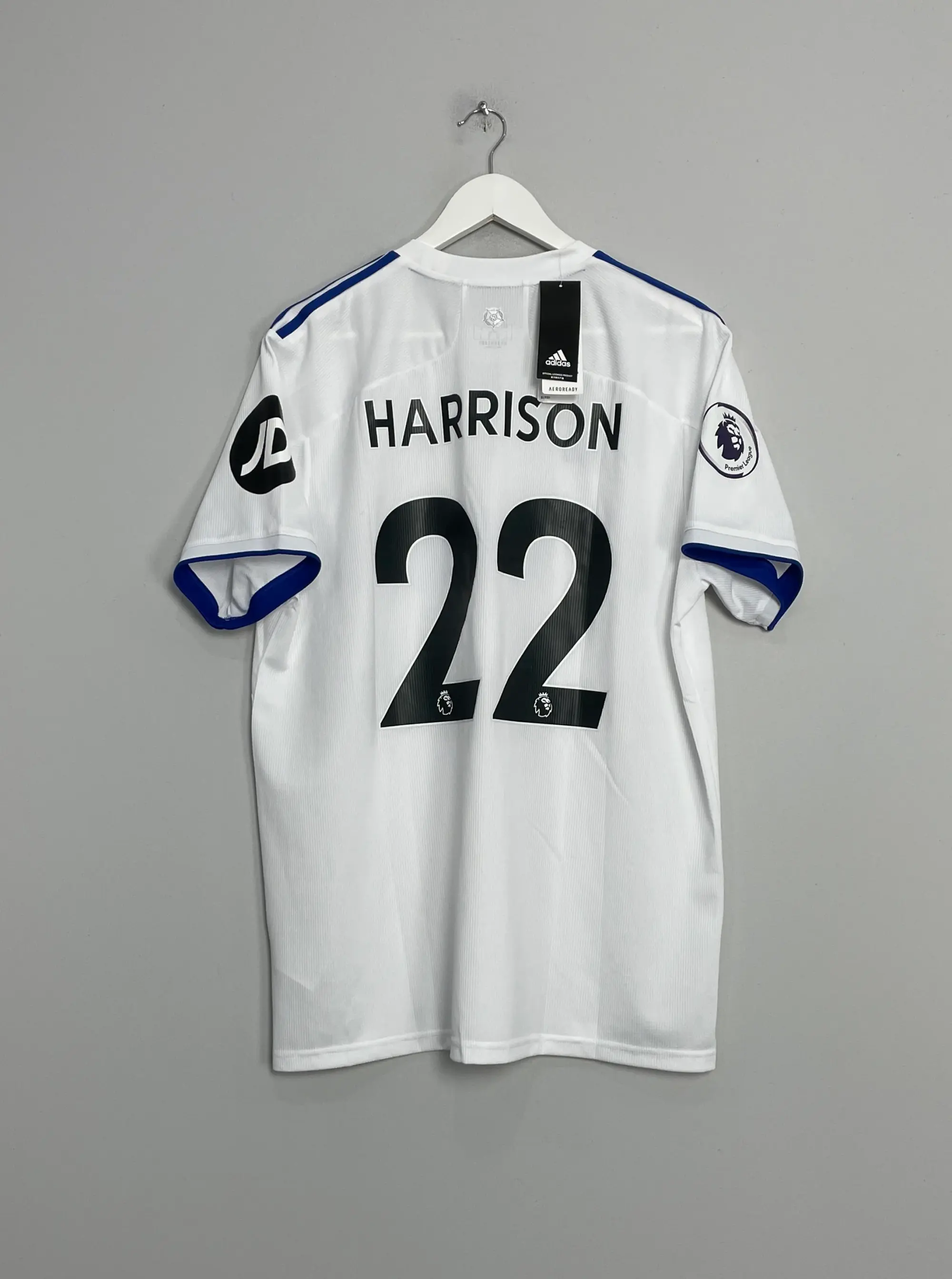 2020/21 LEEDS UNITED HARRISON #22 *BNWT* HOME SHIRT (XL) ADIDAS