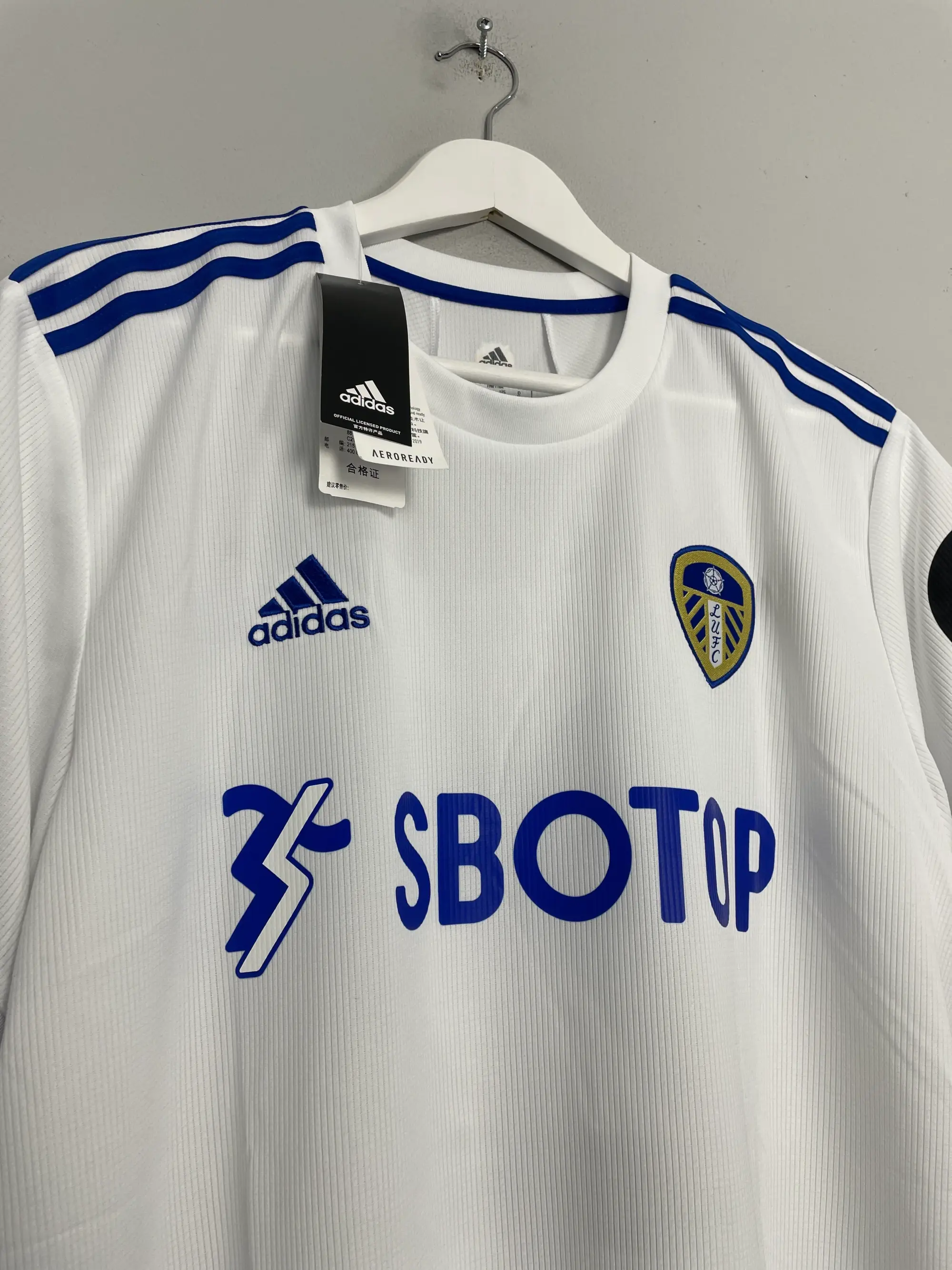 2020/21 LEEDS UNITED HARRISON #22 *BNWT* HOME SHIRT (XL) ADIDAS