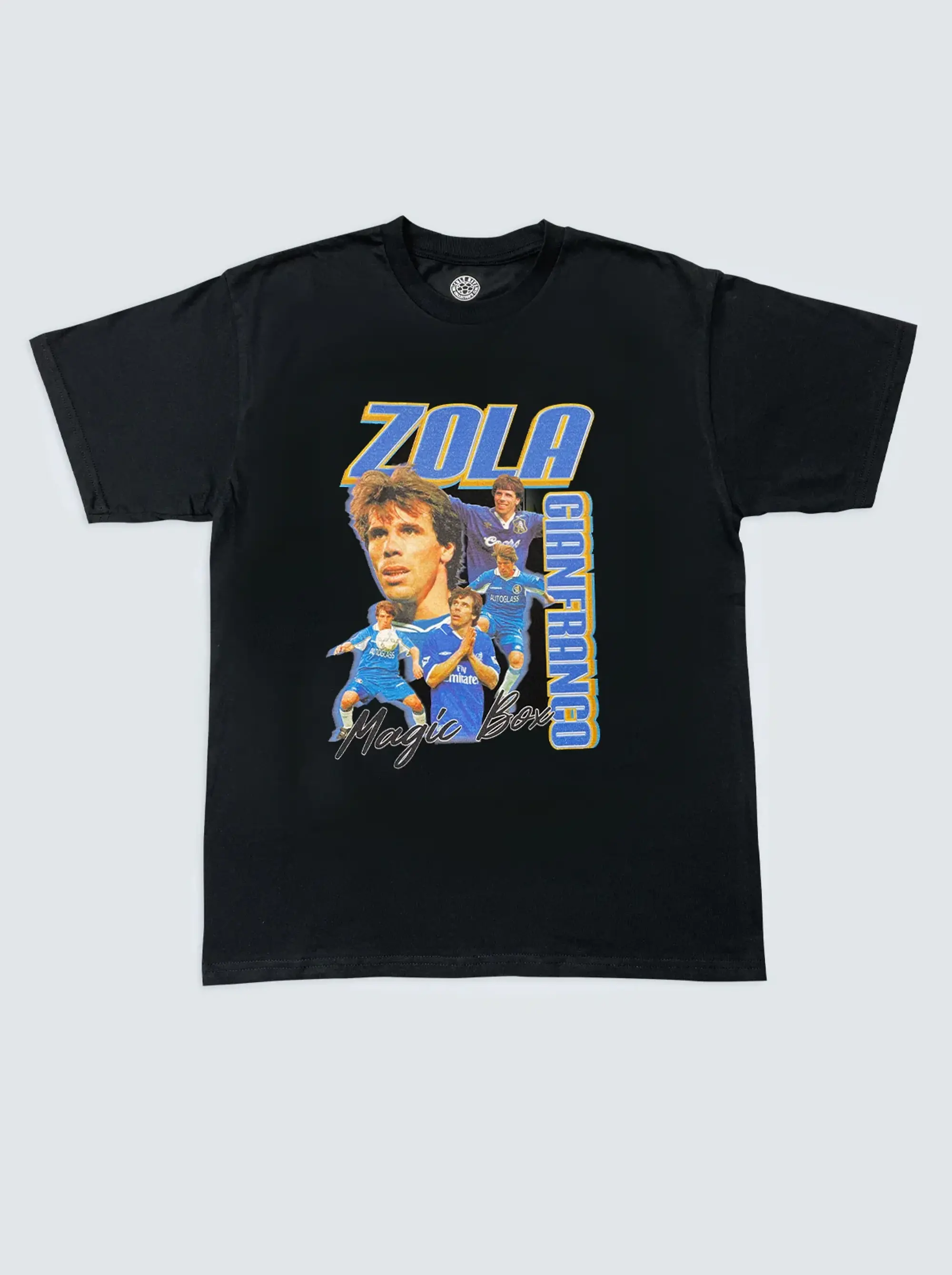 CHELSEA ZOLA BOOTLEG TEE, Small / Chelsea / Black