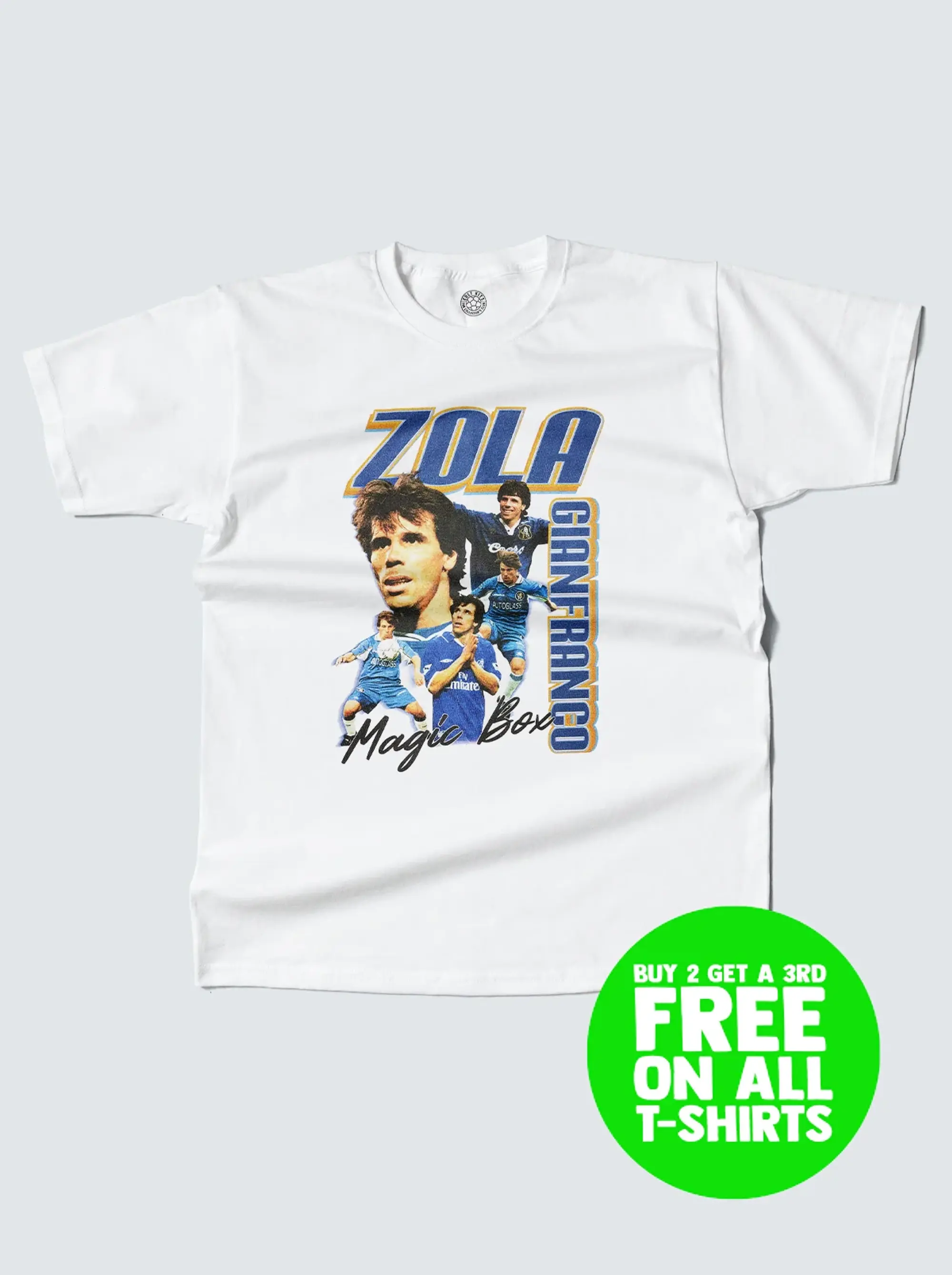 CHELSEA ZOLA BOOTLEG TEE, Small / Chelsea / Black