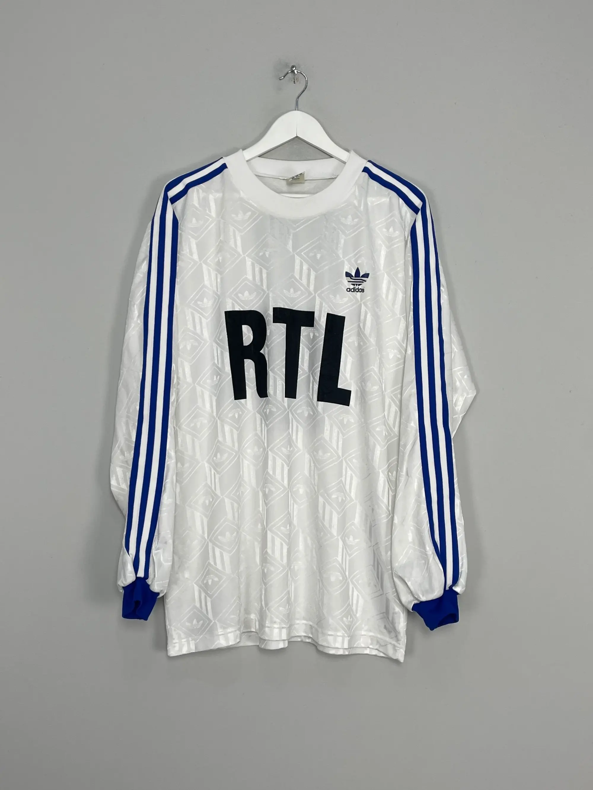 1993/94 COUPE DE FRANCE #11 L/S HOME SHIRT (XL) ADIDAS | Cult Kits