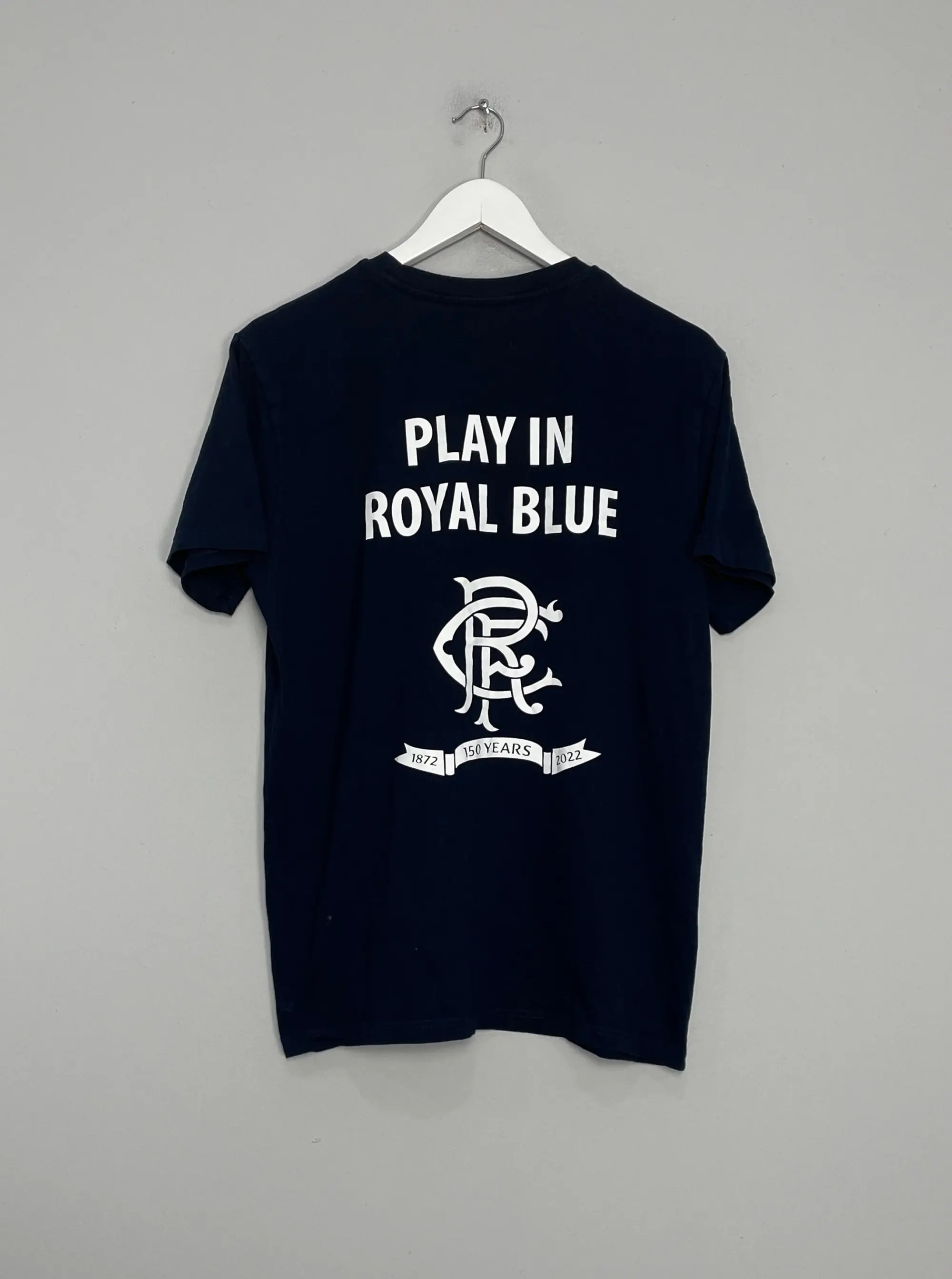 2021/22 RANGERS FAN T-SHIRT (S) OM