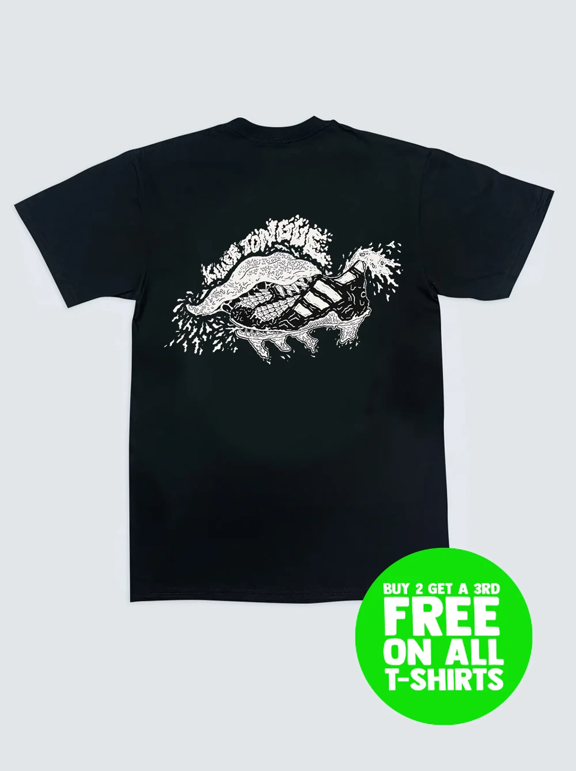 KILLER TONGUE TEE, Small / Adidas / White