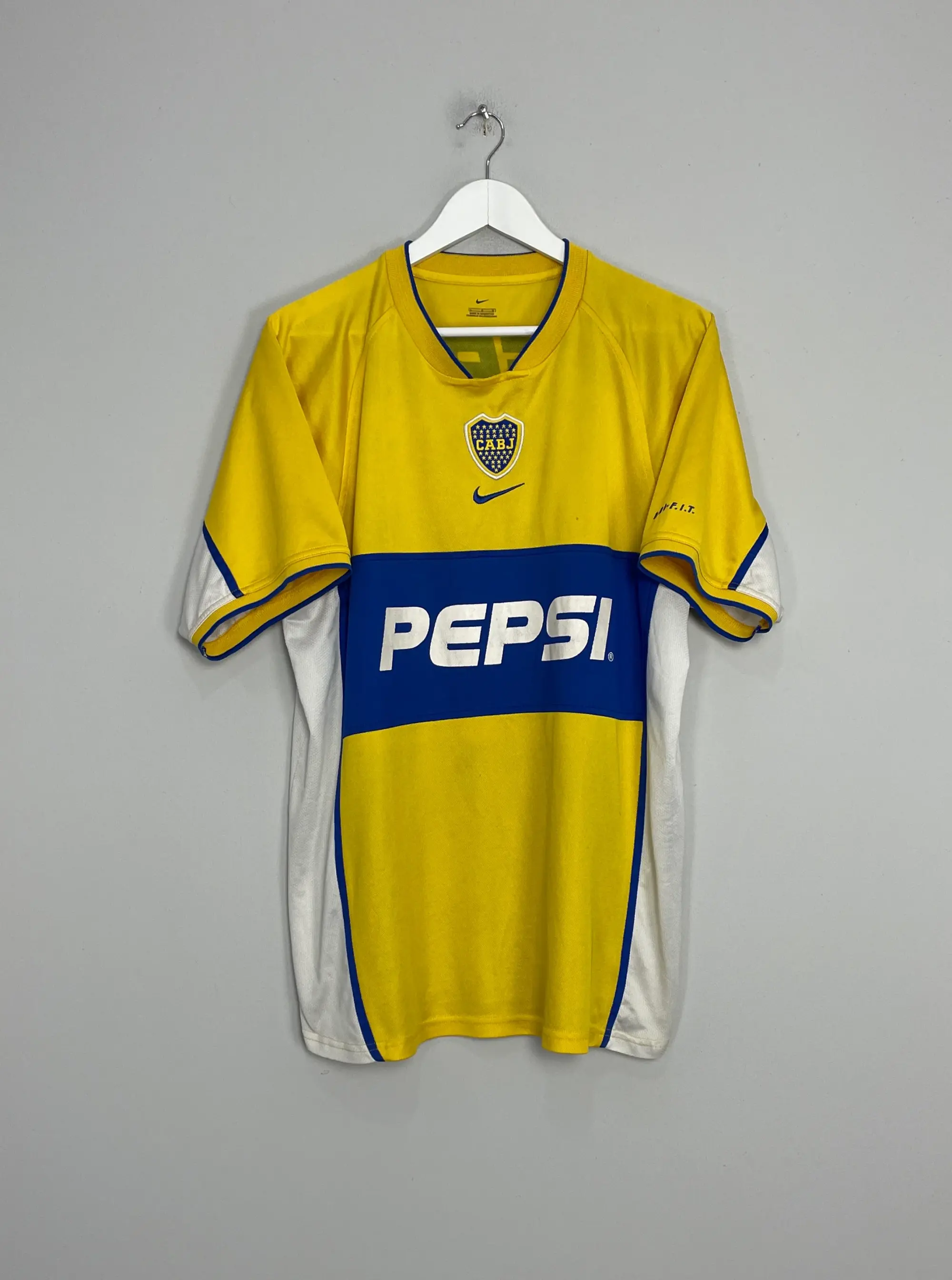 2002/03 BOCA JUNIORS AWAY SHIRT (L) NIKE