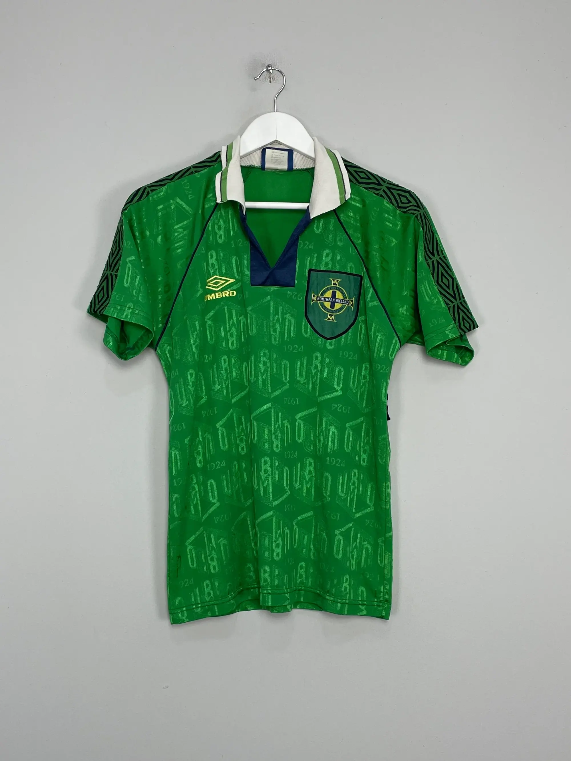 1994/95 NORTHERN IRELAND PROTOTYPE HOME SHIRT (S) UMBRO
