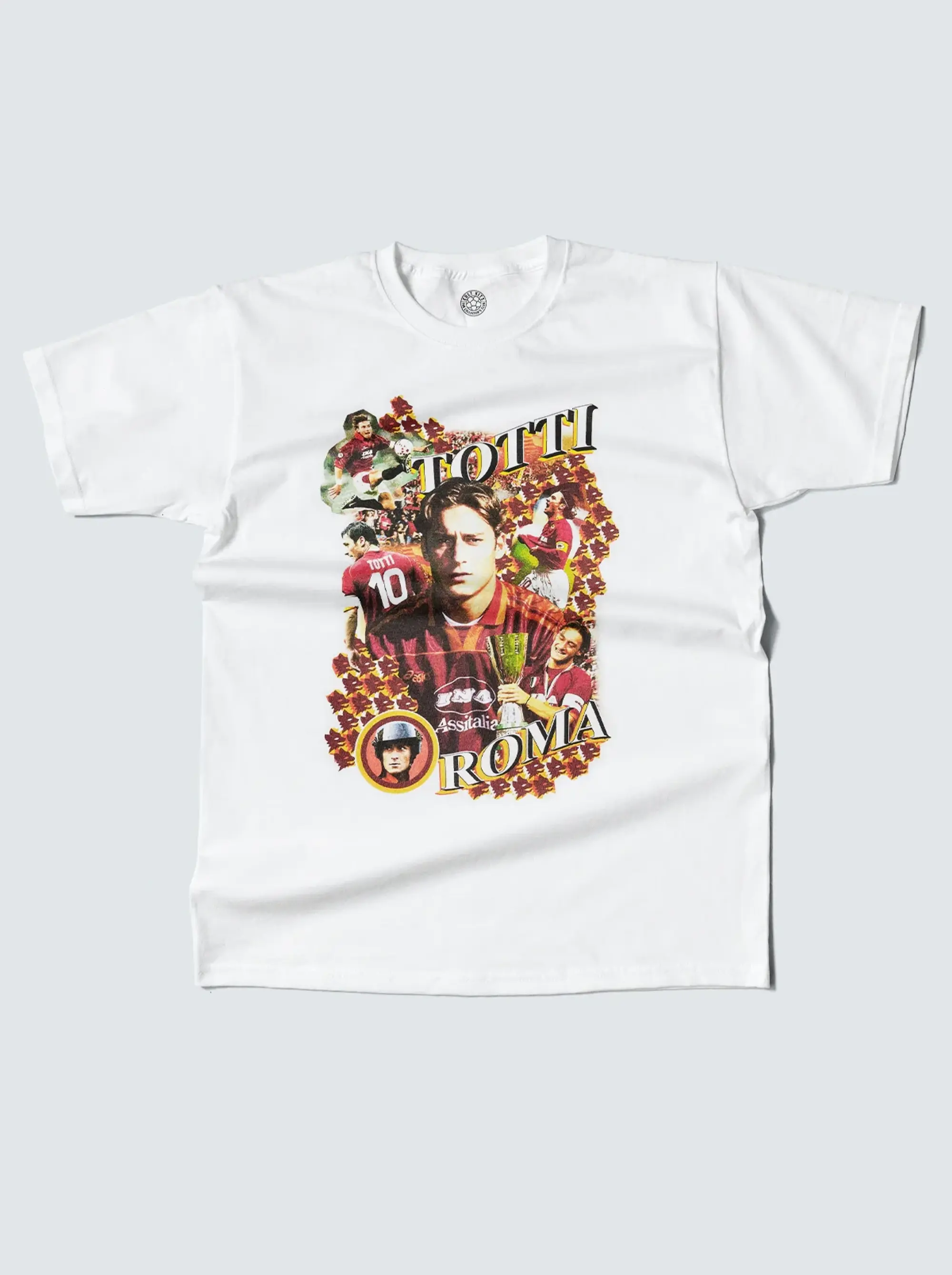 ROMA TOTTI BOOTLEG TEE | Cult Kits, Small / Roma / Black