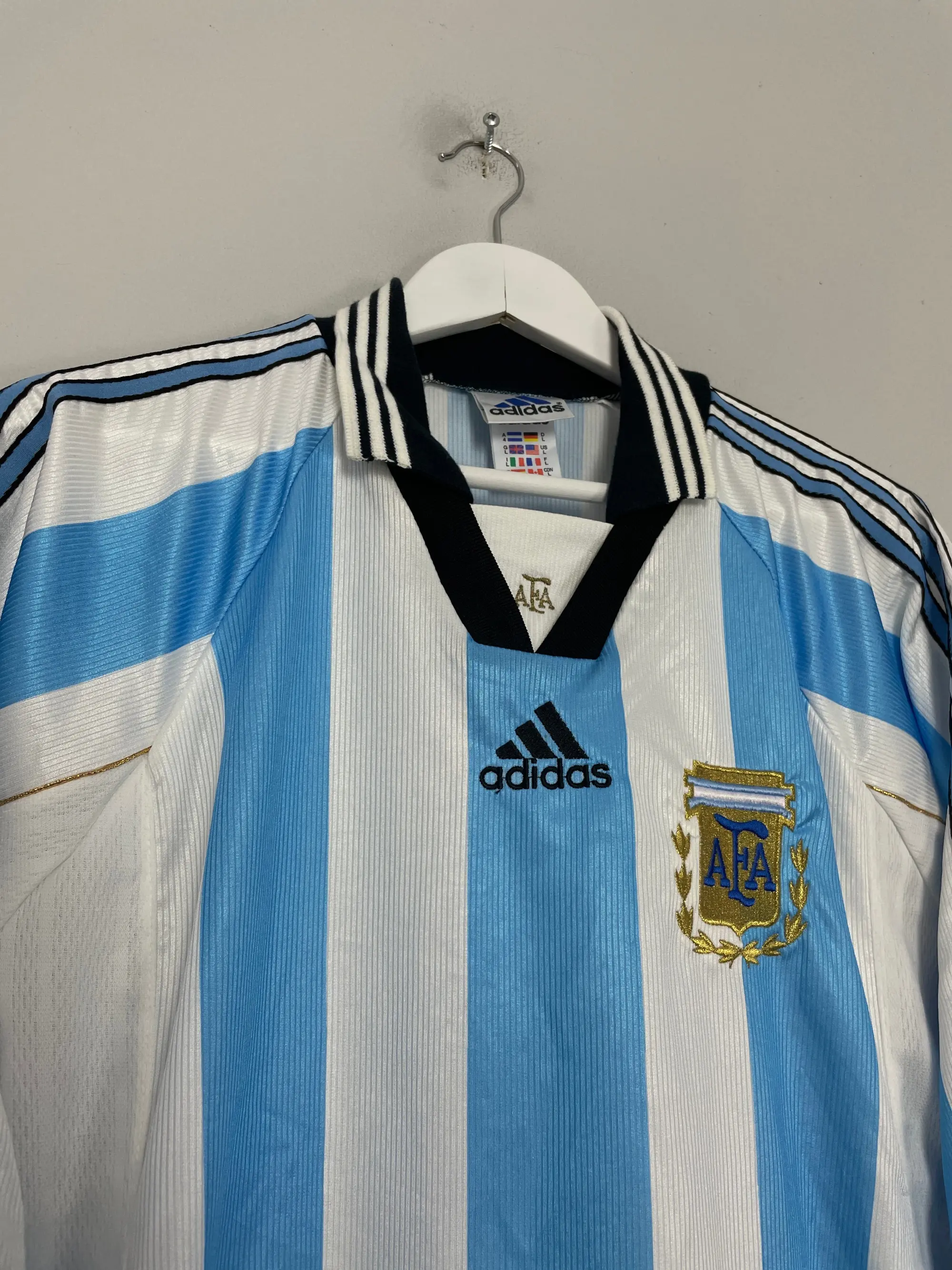 2014 GERMANY VILLEMIN #8 ADIDAS ORIGINALS x SKATEBOARDING SHIRT (M) ADIDAS ORIGINALS