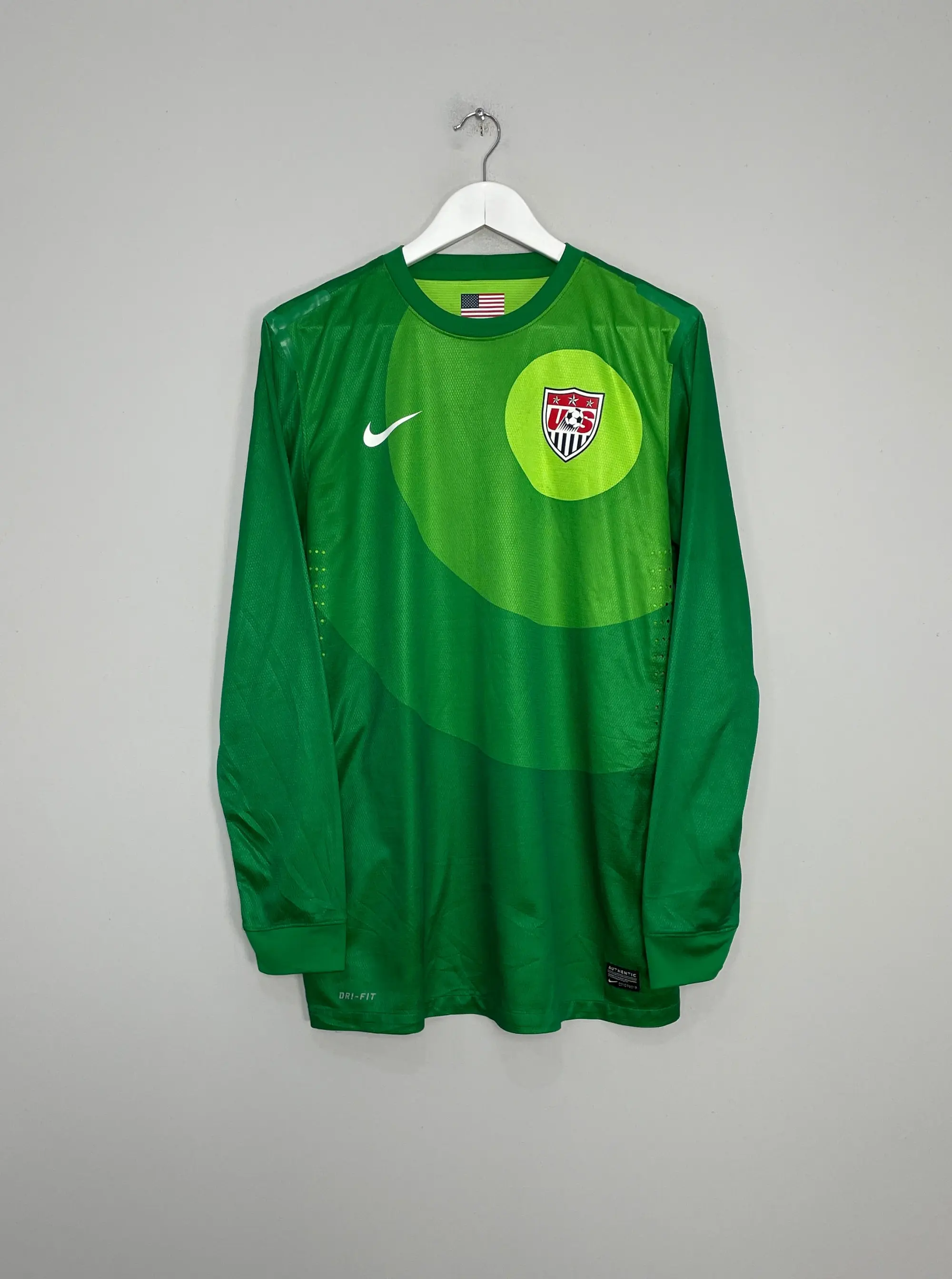 2012/13 USA *PLAYER ISSUE* GK SHIRT (L) NIKE, Cult Kits