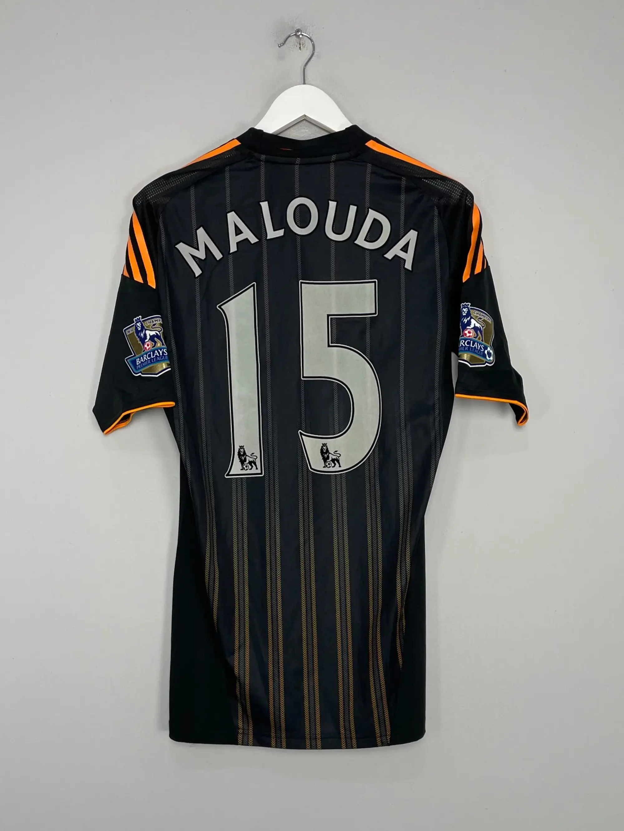 2010/11 CHELSEA MALOUDA #15 *MATCH ISSUE* AWAY SHIRT (M) ADIDAS | Cult Kits
