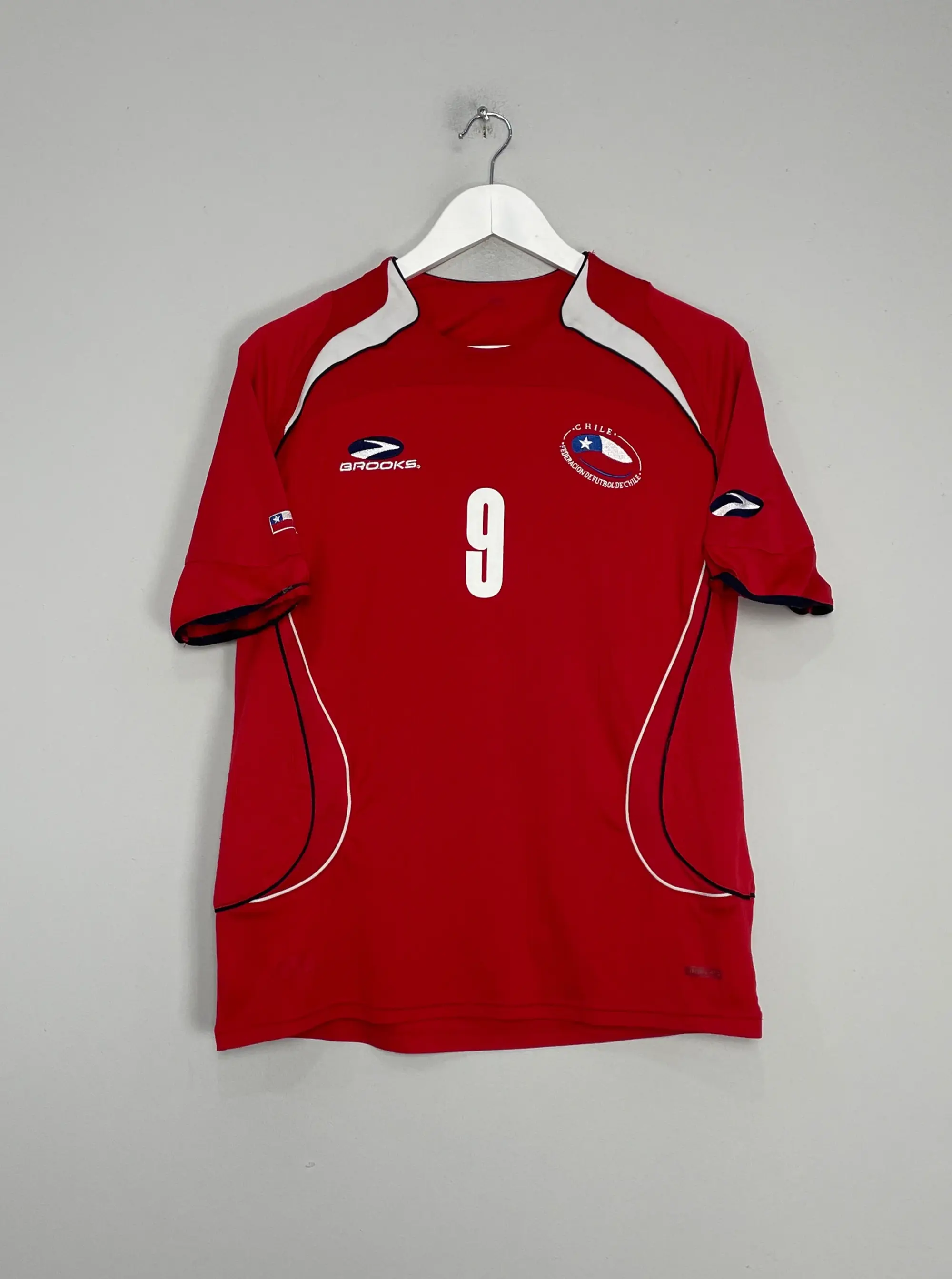 2007/09 CHILE SUAZO #9 HOME SHIRT (S) BROOKS
