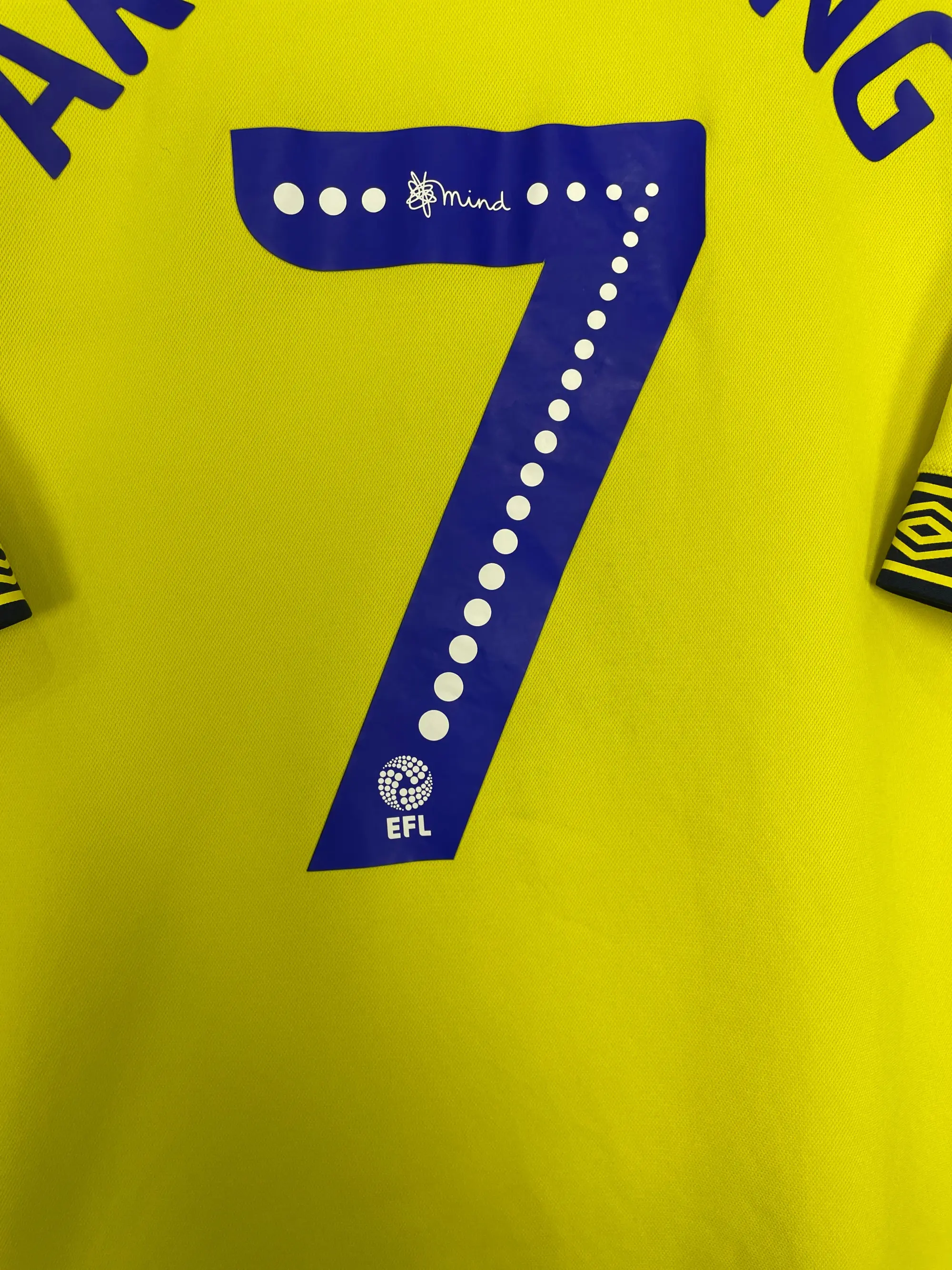 2018/19 BLACKBURN ROVERS ARMSTRONG #7 AWAY SHIRT (XL) UMBRO | Cult Kits